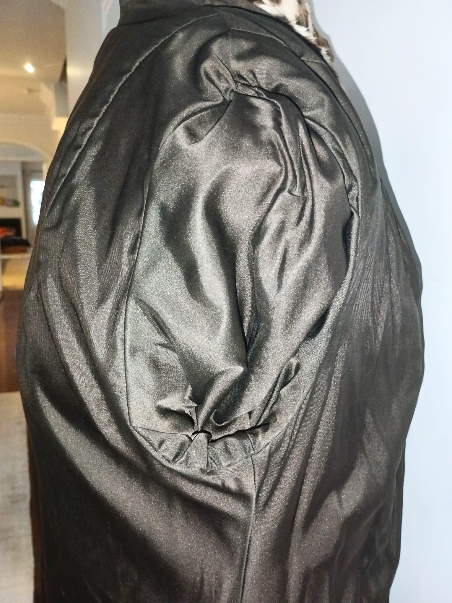 Eccezionale pelliccia di ocelot brasiliano maturo con collo a tacca taglia 10/M in vendita 12