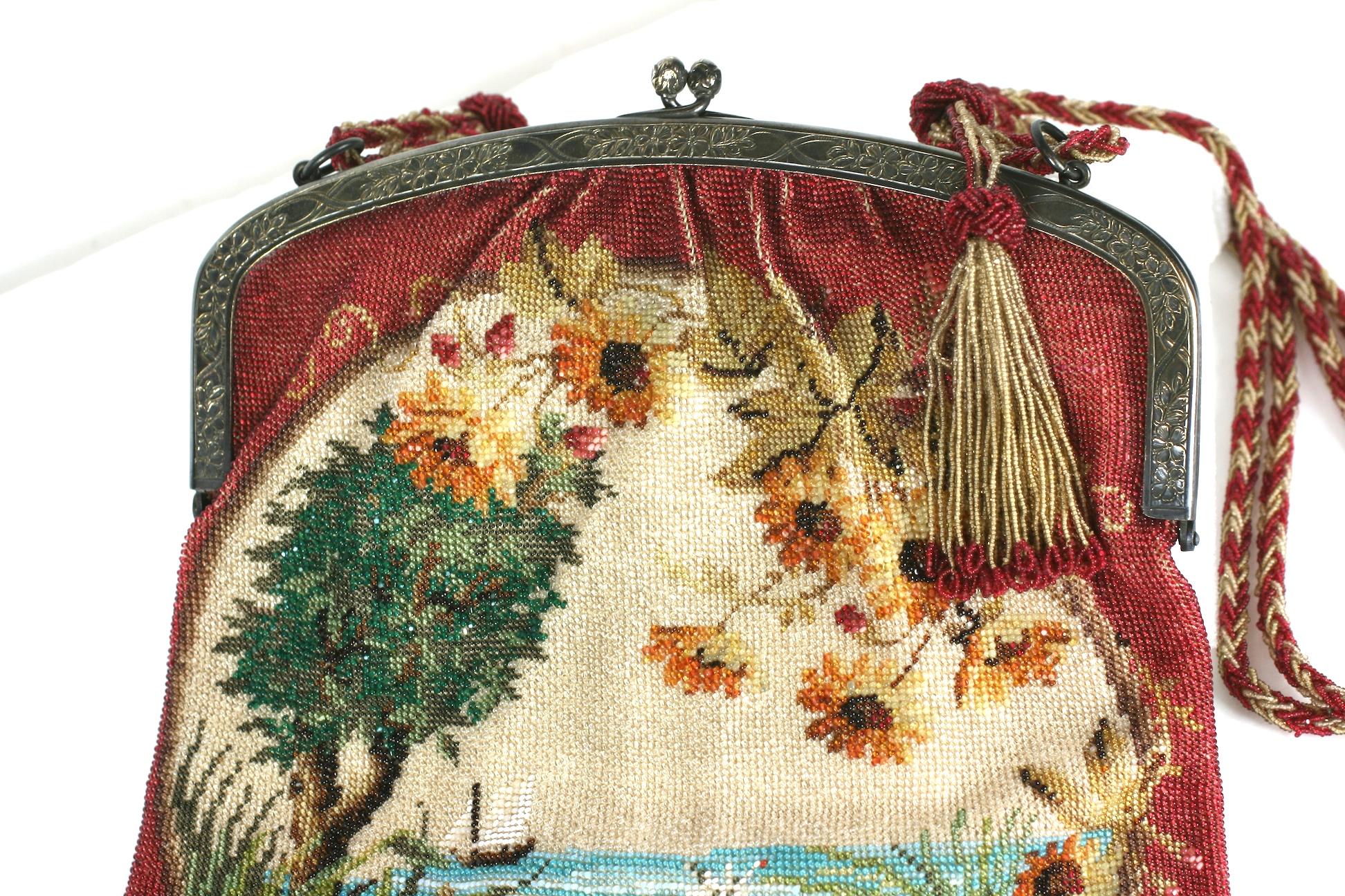 micro beaded purse