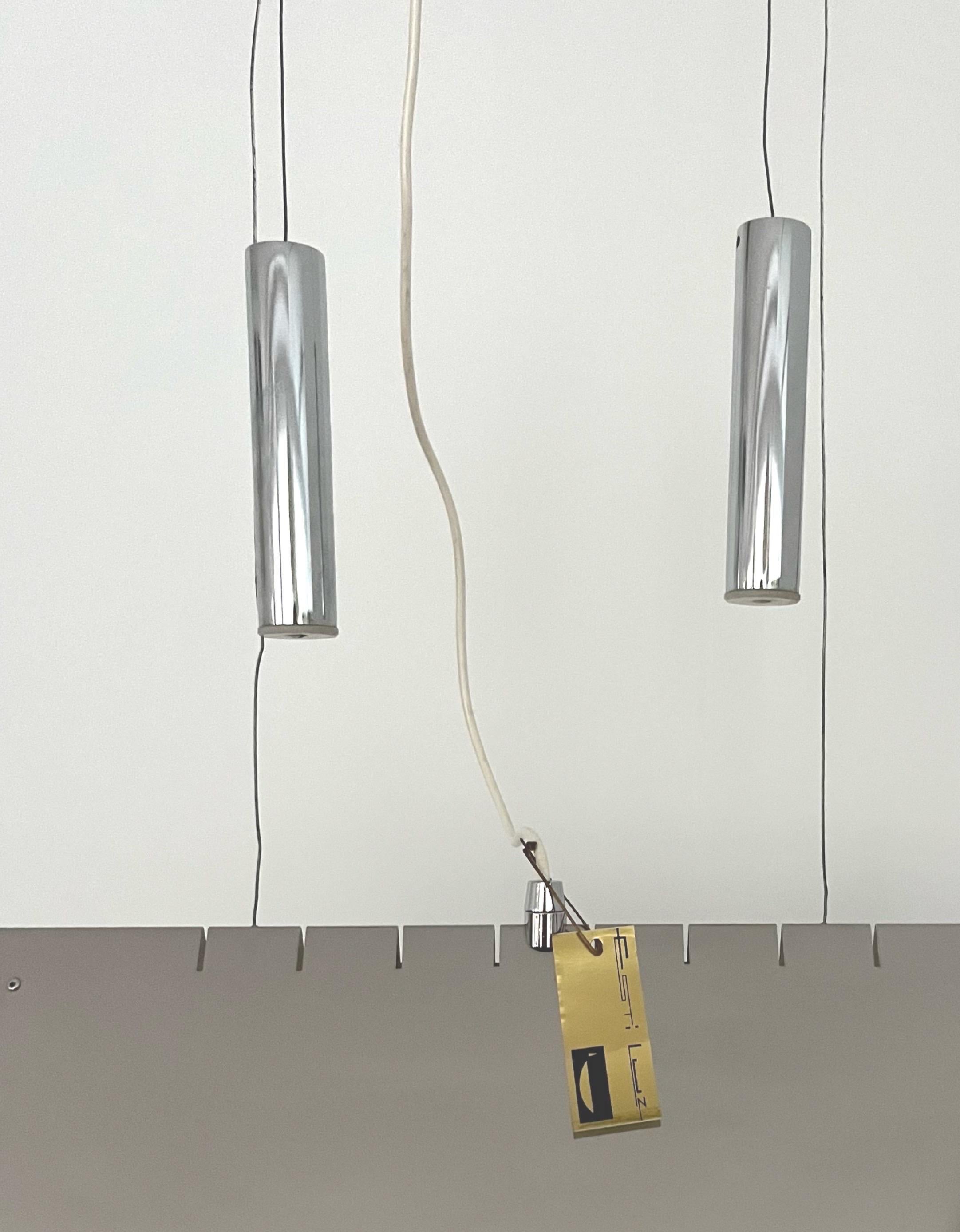 Late 20th Century Exceptional Mid-Century Counterweight Chandelier by Estiluz, Barcelona, 1977s For Sale