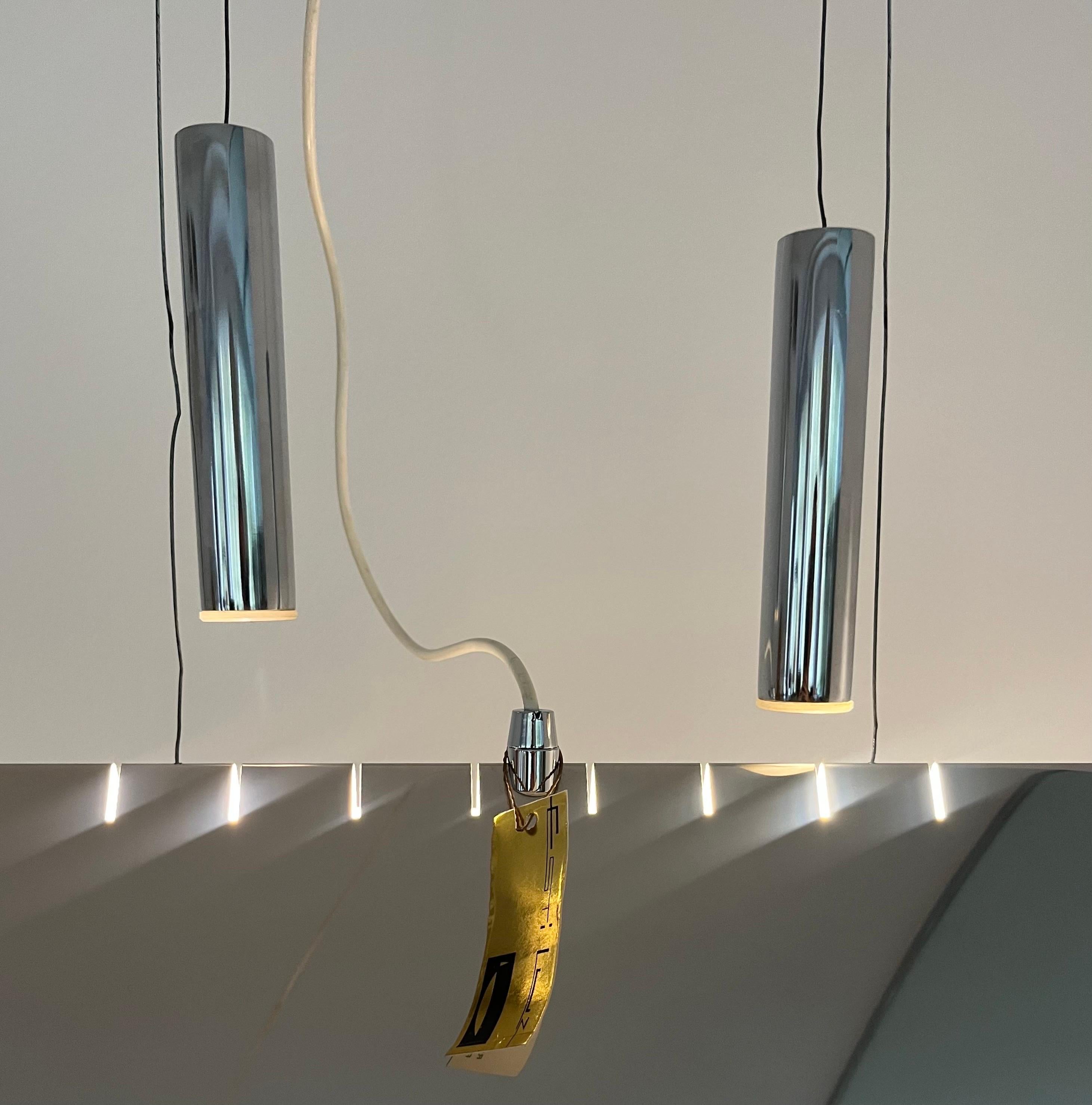 Exceptional Mid-Century Counterweight Chandelier by Estiluz, Barcelona, 1977s For Sale 2