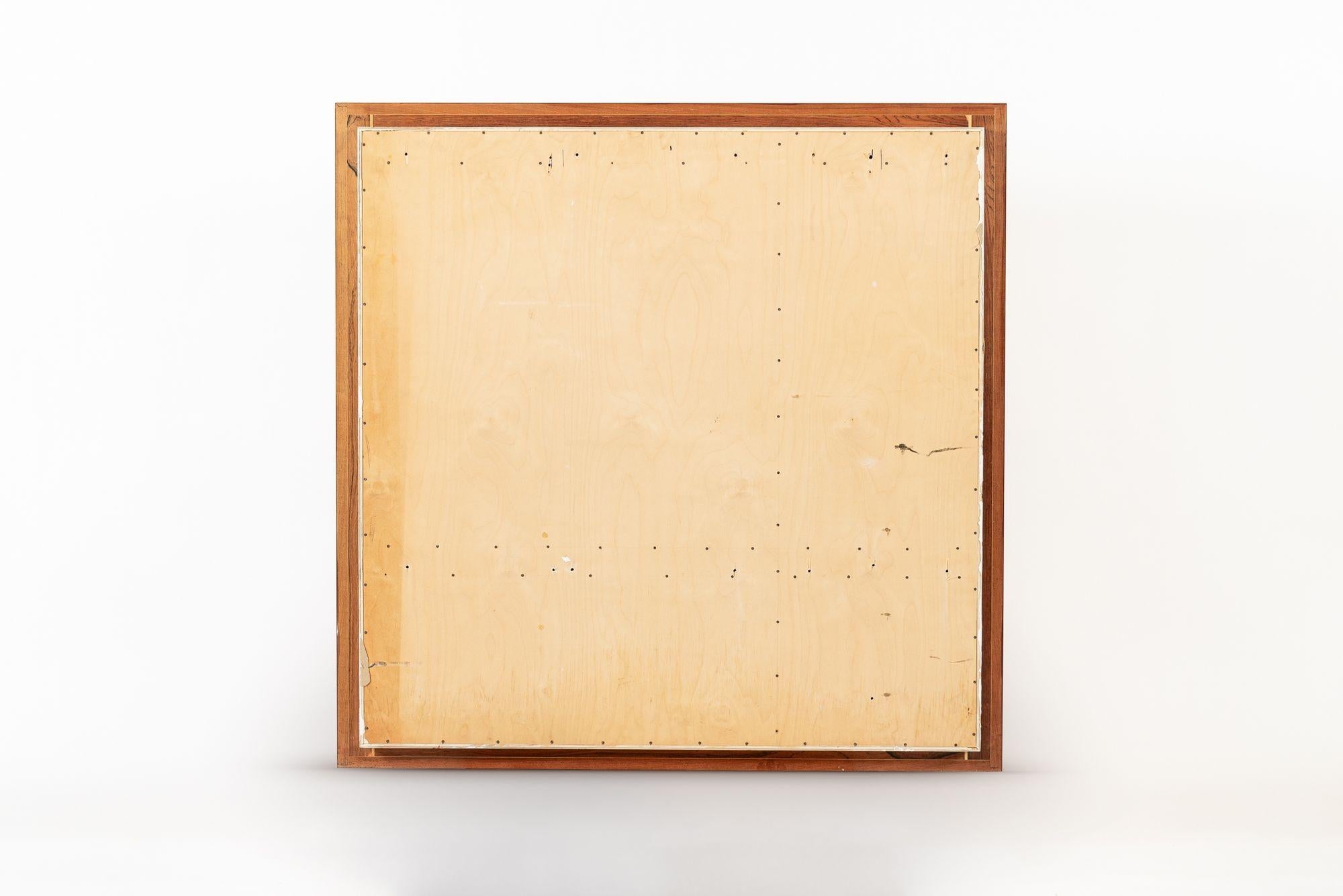 Excepcional estantería de pared flotante danesa de palisandro de mediados de siglo 1950 en venta 3