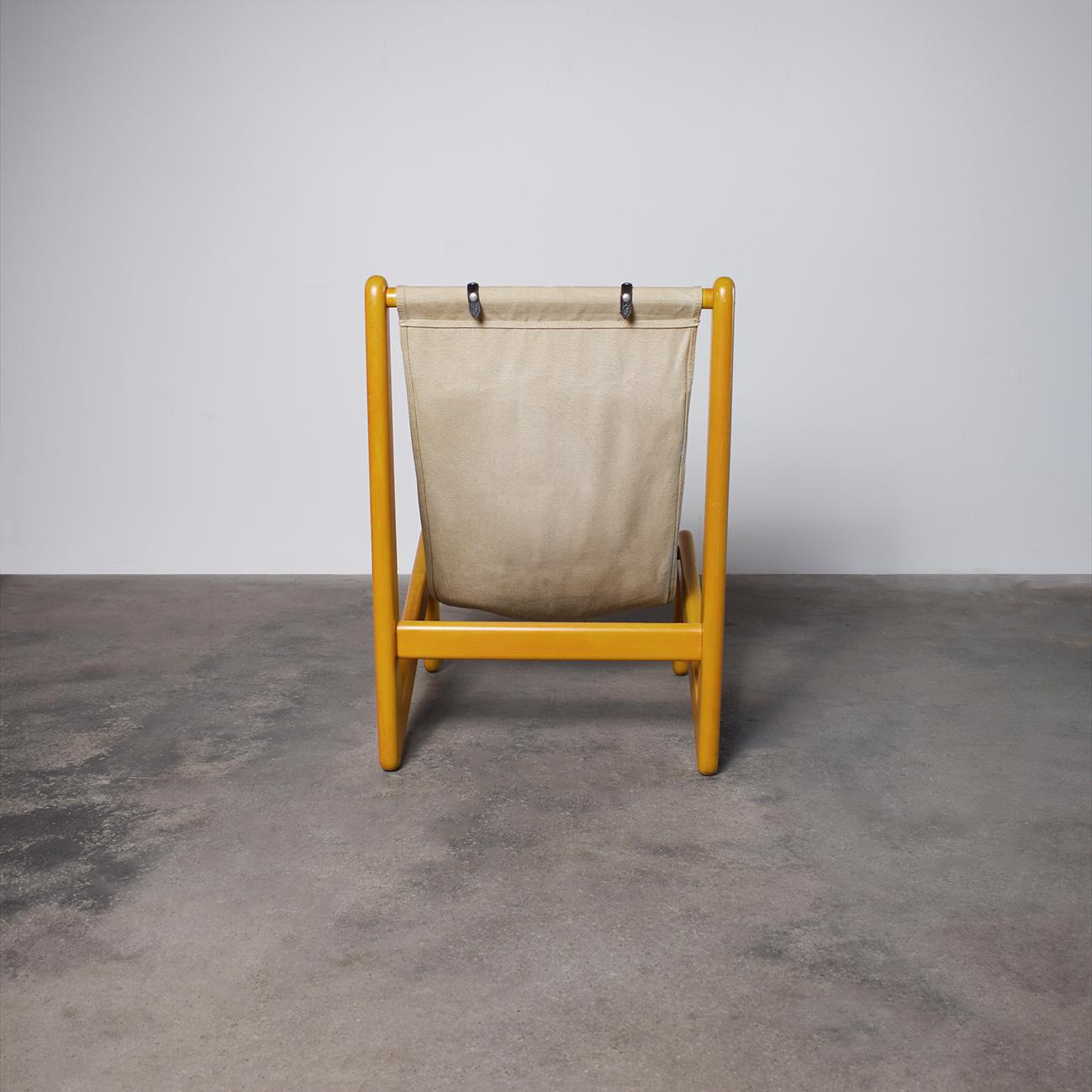 Swedish Exceptional Mid Century Lounge Chair 1960s For Sale