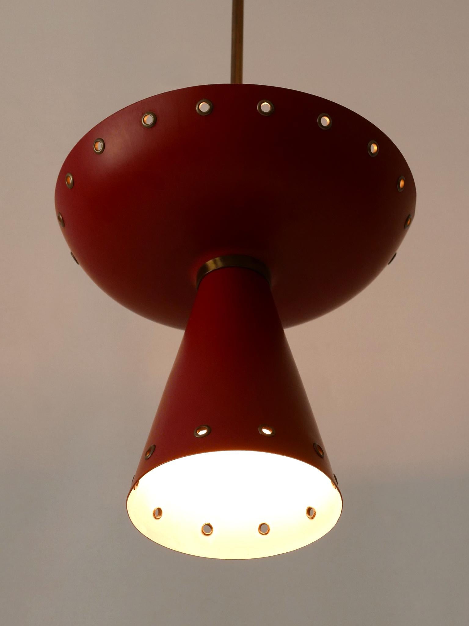 Eccezionale plafoniera o lampada a sospensione della metà del secolo scorso Svezia anni '50 in vendita 3