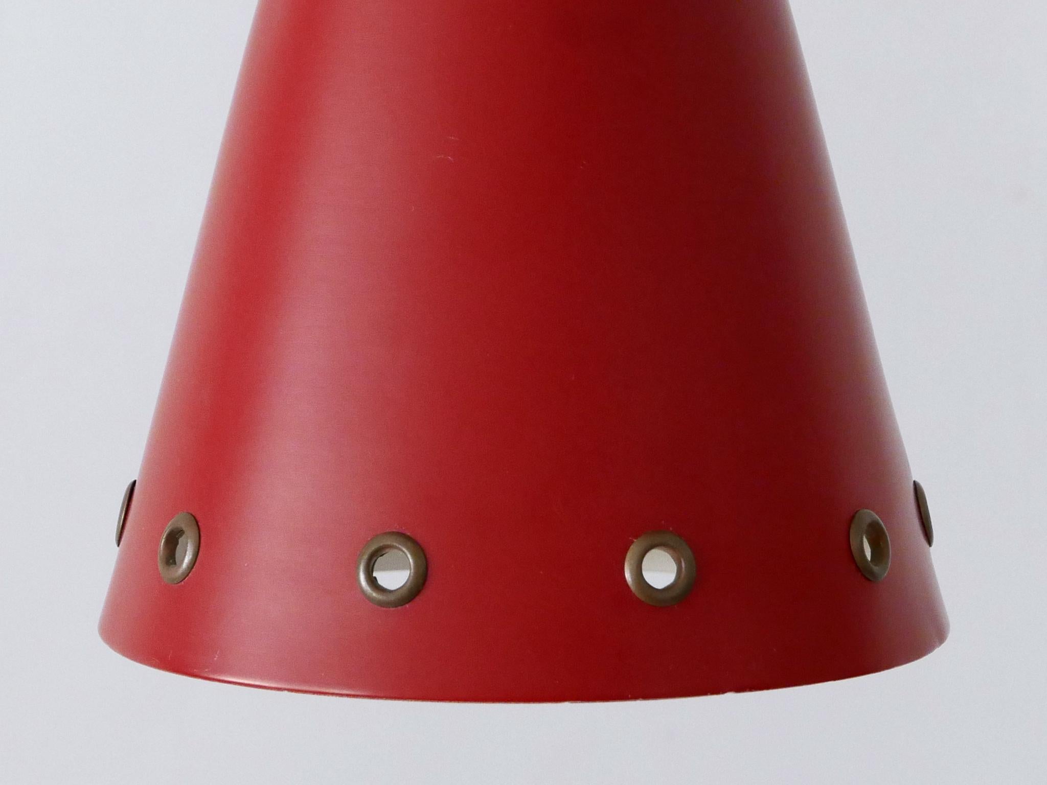 Eccezionale plafoniera o lampada a sospensione della metà del secolo scorso Svezia anni '50 in vendita 10