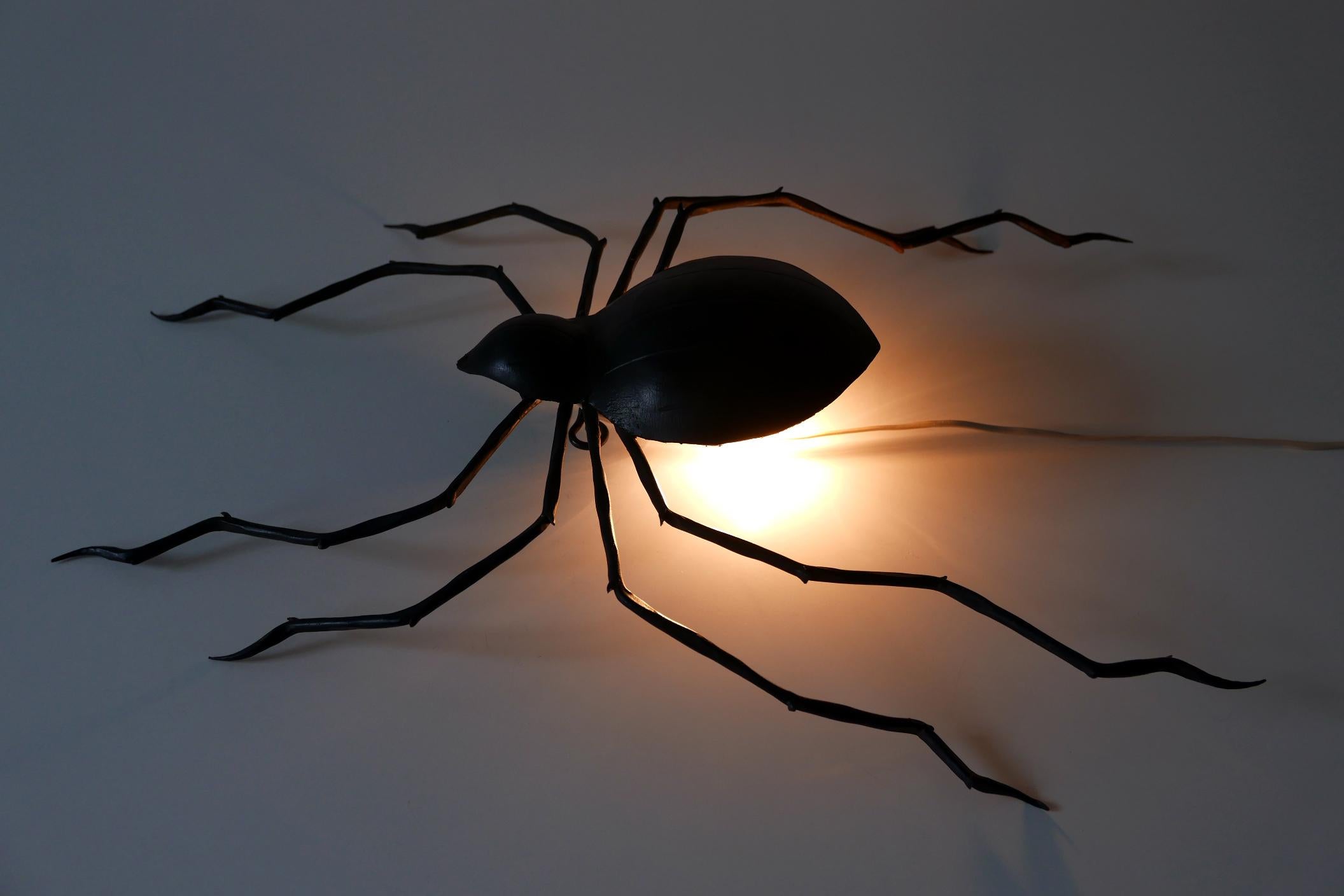 Exceptional Mid-Century Modern Giant Spider Wall Lamp or Sconce, 1970s, Germany 1