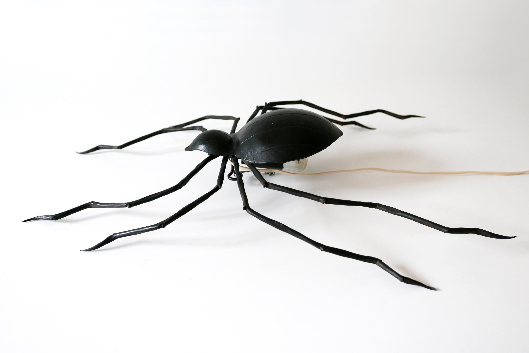 Exceptional Mid-Century Modern Giant Spider Wall Lamp or Sconce, 1970s, Germany 3