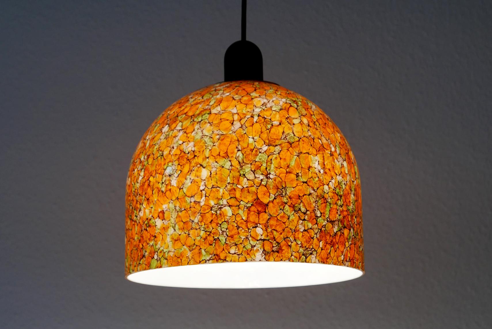 Exceptional Mid-Century Modern Pendant Lamp by Peill & Putzler, 1970s, Germany For Sale 5