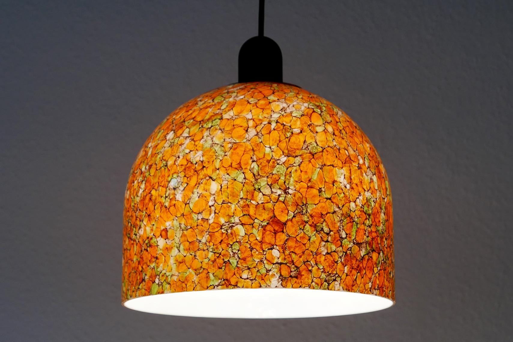 Exceptional Mid-Century Modern Pendant Lamp by Peill & Putzler, 1970s, Germany For Sale 6