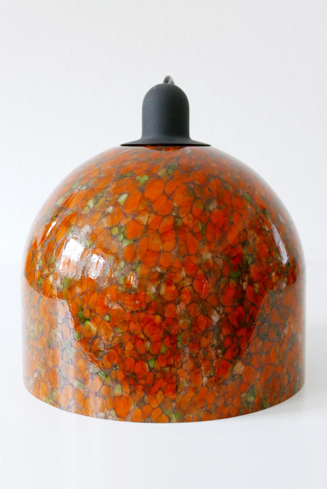 Exceptional Mid-Century Modern Pendant Lamp by Peill & Putzler, 1970s, Germany For Sale 8