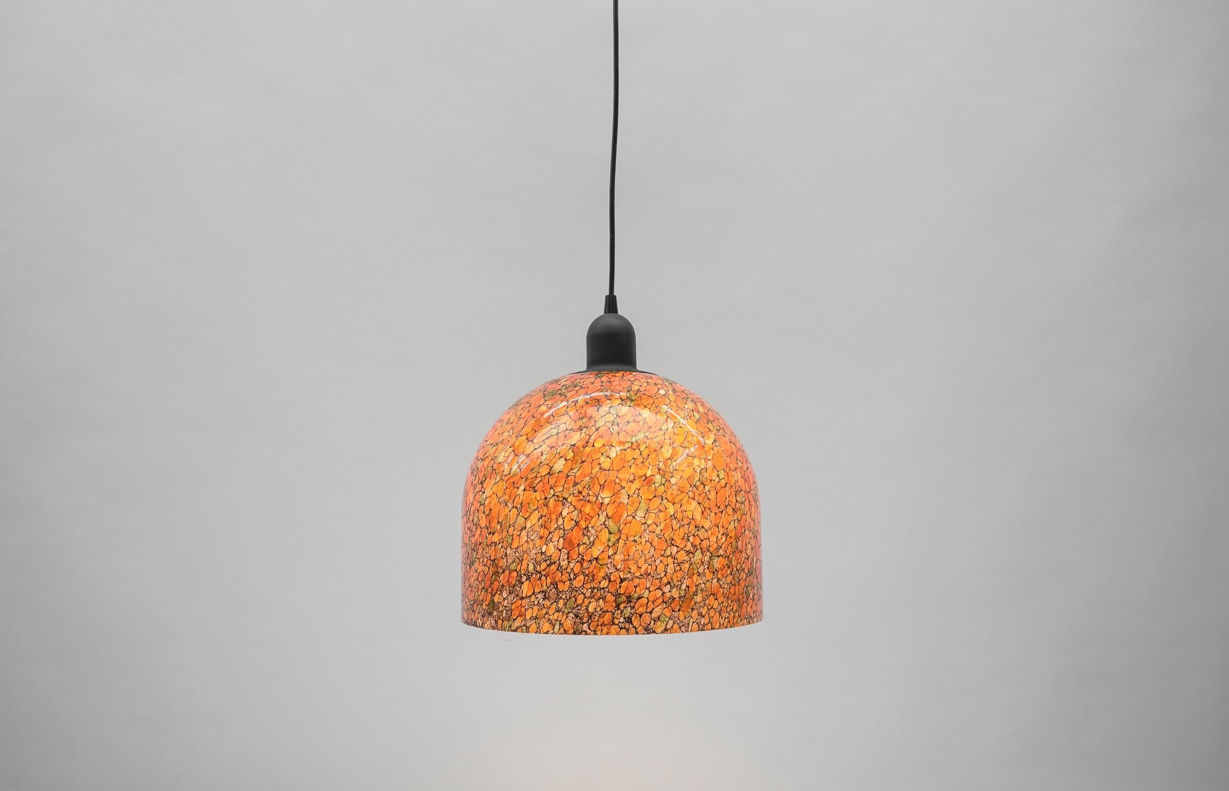 Exceptional Mid-Century Modern Pendant Lamp by Peill & Putzler, 1970s, Germany In Good Condition For Sale In Nürnberg, Bayern