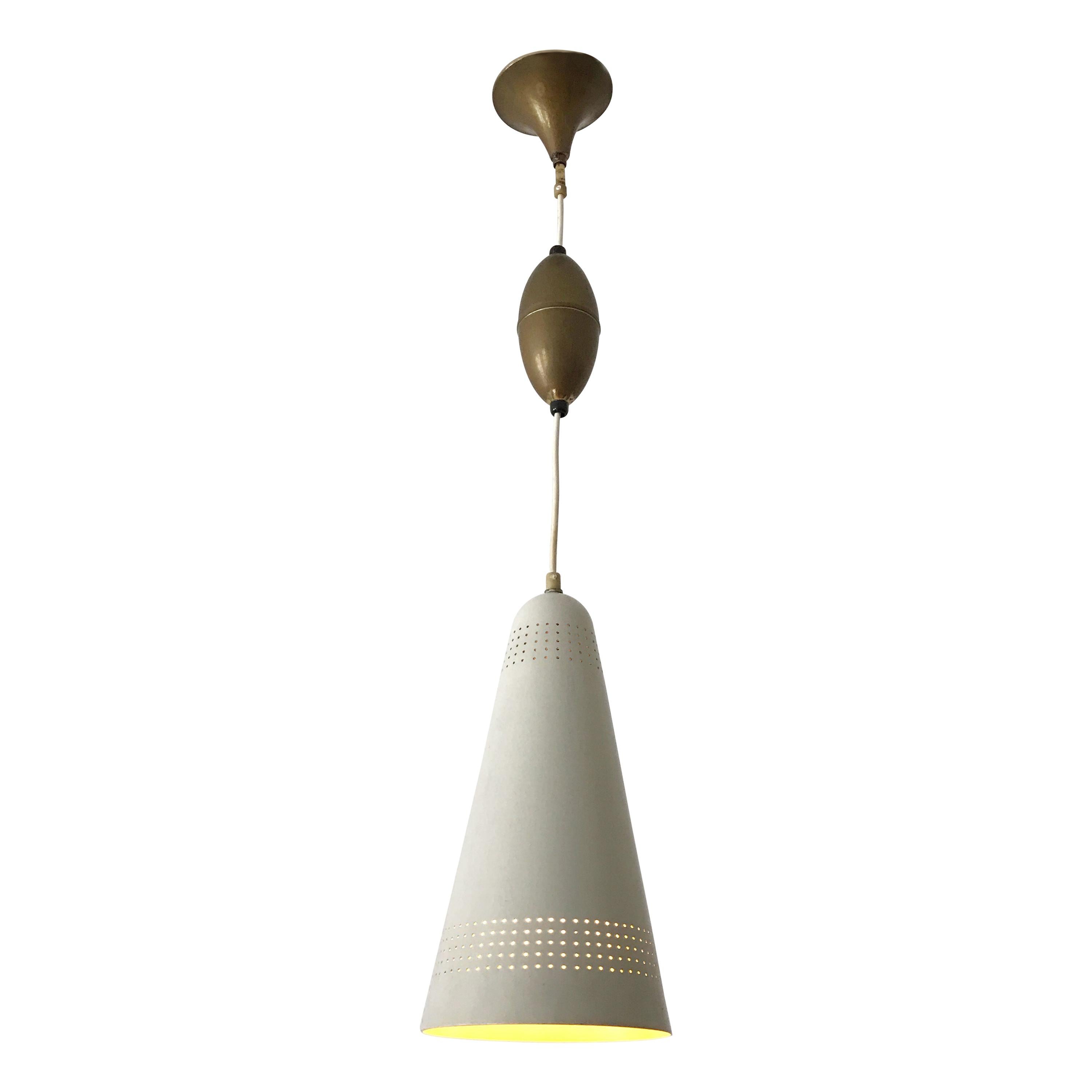 Lovely Mid-Century Modern Pendant Lamp or Hanging Light by Doria ...