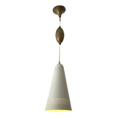 Exceptional Mid-Century Modern Pendant Lamp or Hanging Light, 1960s, Scandinavia
