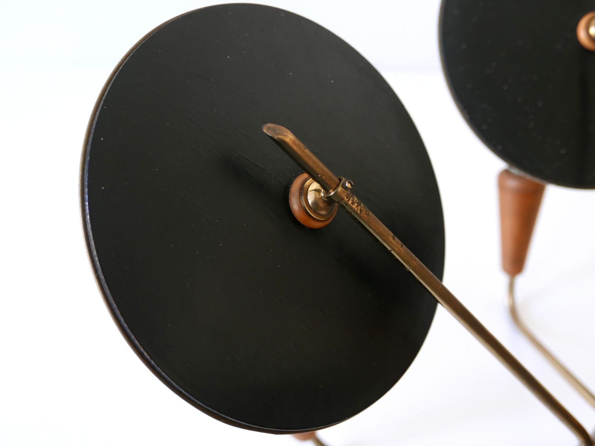 Exceptional Mid-Century Modern Sputnik Pendant Lamp or Chandelier Germany 1950s For Sale 13