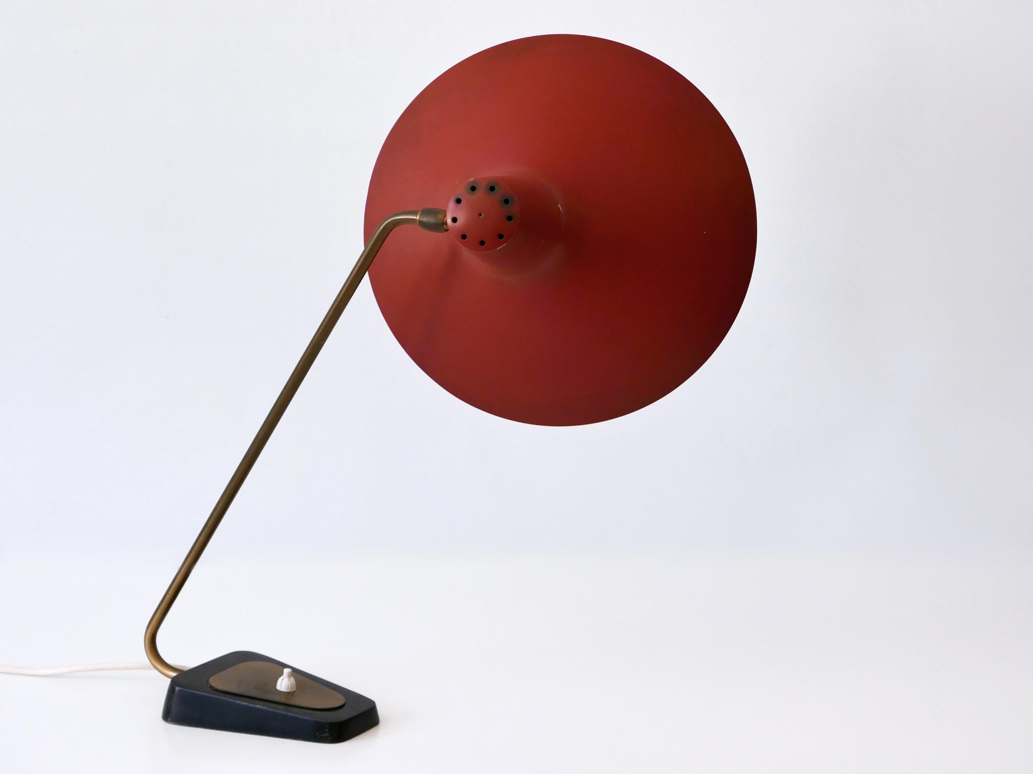Exceptional Mid-Century Modern Table Lamp by Gebrüder Cosack Germany 1950s For Sale 5