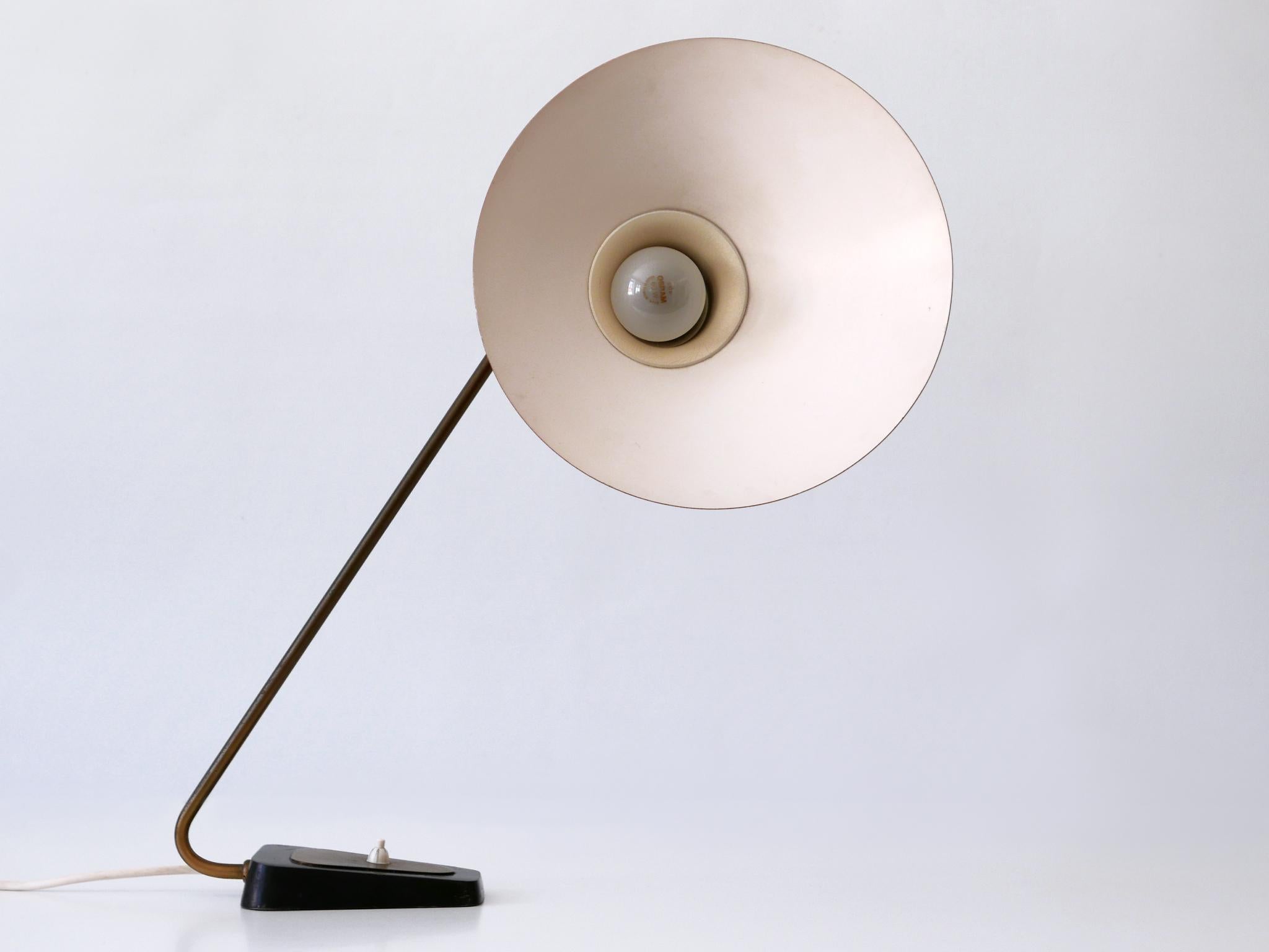 Exceptional Mid-Century Modern Table Lamp by Gebrüder Cosack Germany 1950s For Sale 6