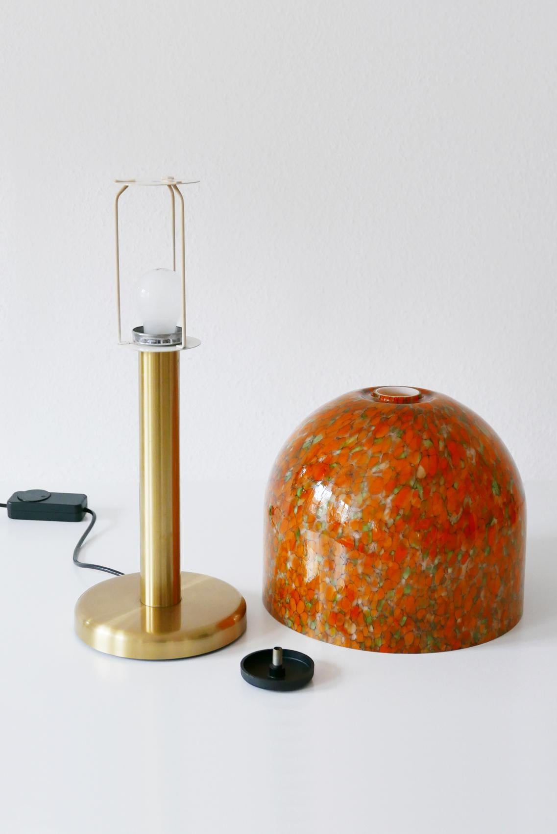 Exceptional Mid-Century Modern Table Lamp by Peill & Putzler, 1970s, Germany 8
