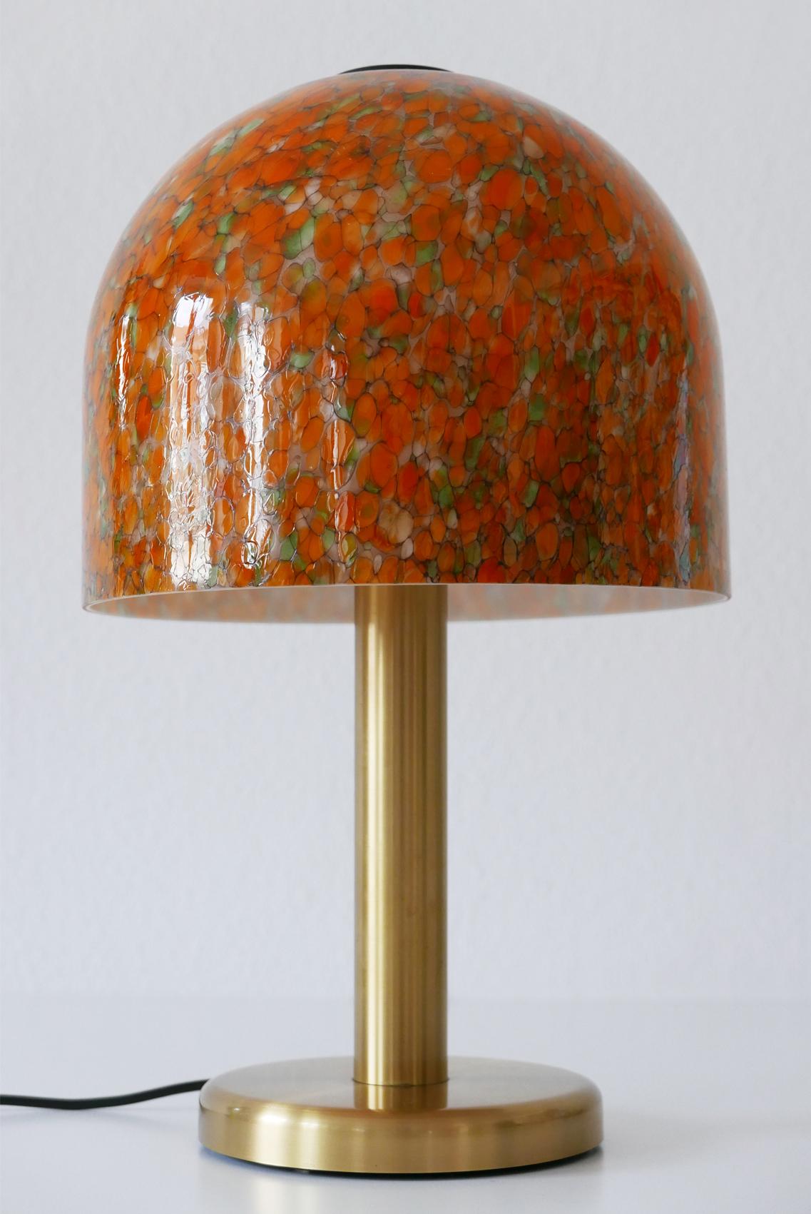 Exceptional Mid-Century Modern Table Lamp by Peill & Putzler, 1970s, Germany In Good Condition In Munich, DE