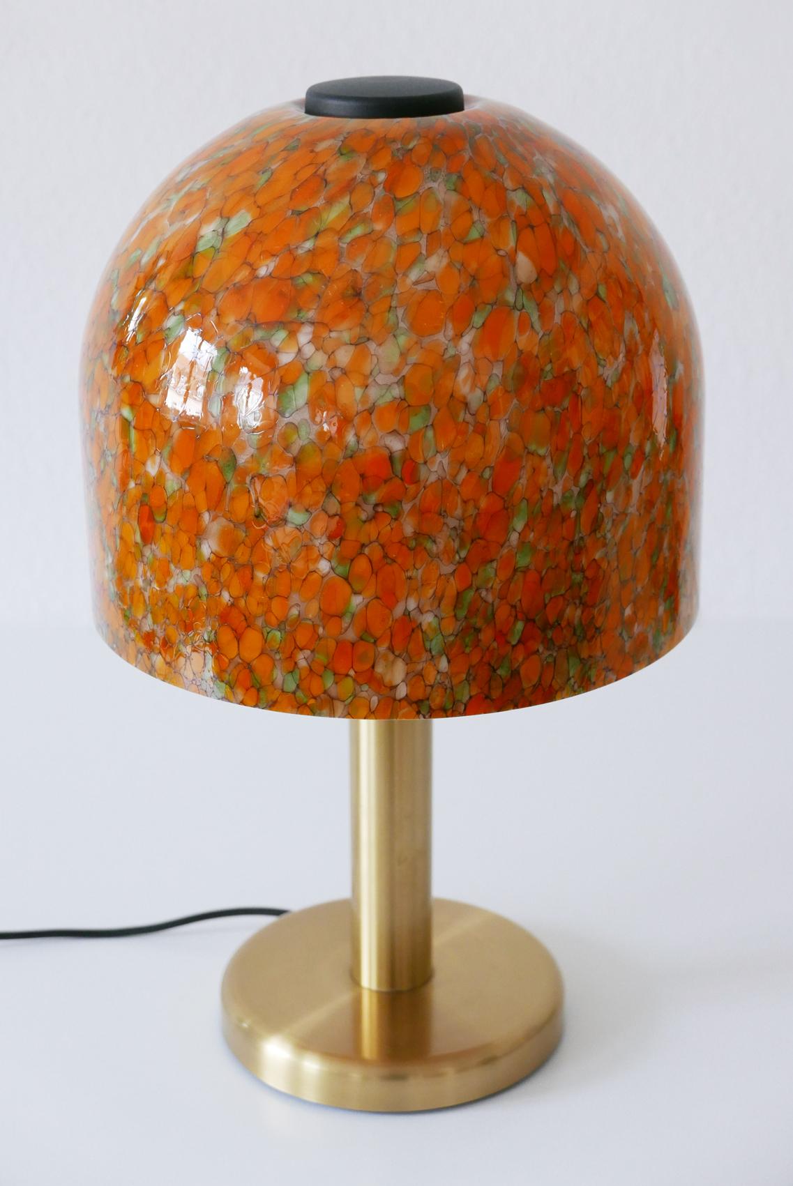 Brass Exceptional Mid-Century Modern Table Lamp by Peill & Putzler, 1970s, Germany