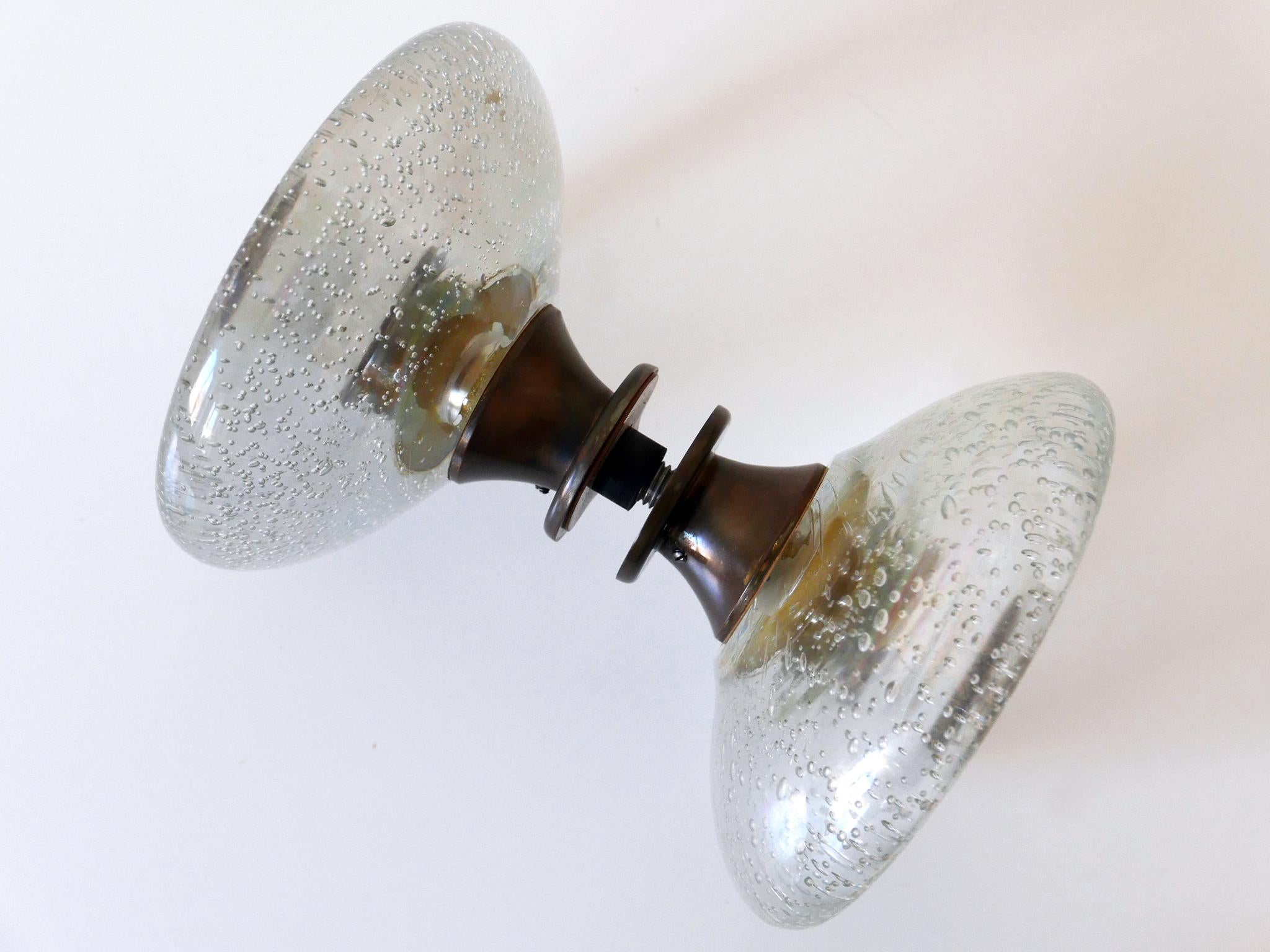 Exceptional Mid-Century Push and Pull Murano Glass Door Handle by Seguso 1960s 8