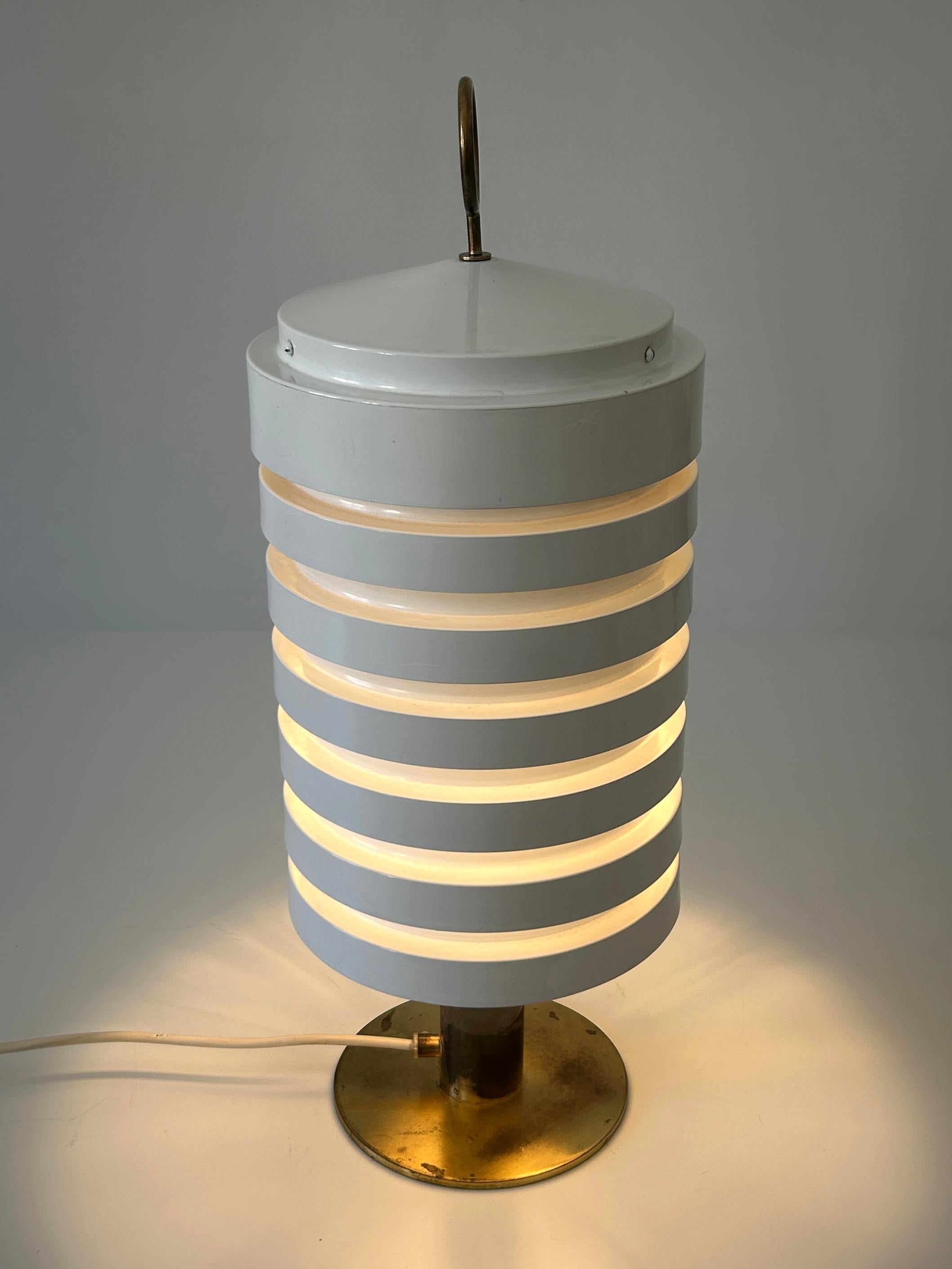 Exceptional Mid Century Table Lamp 'B 99' by Hans Agne Jakobsson Sweden 1962 en vente 5