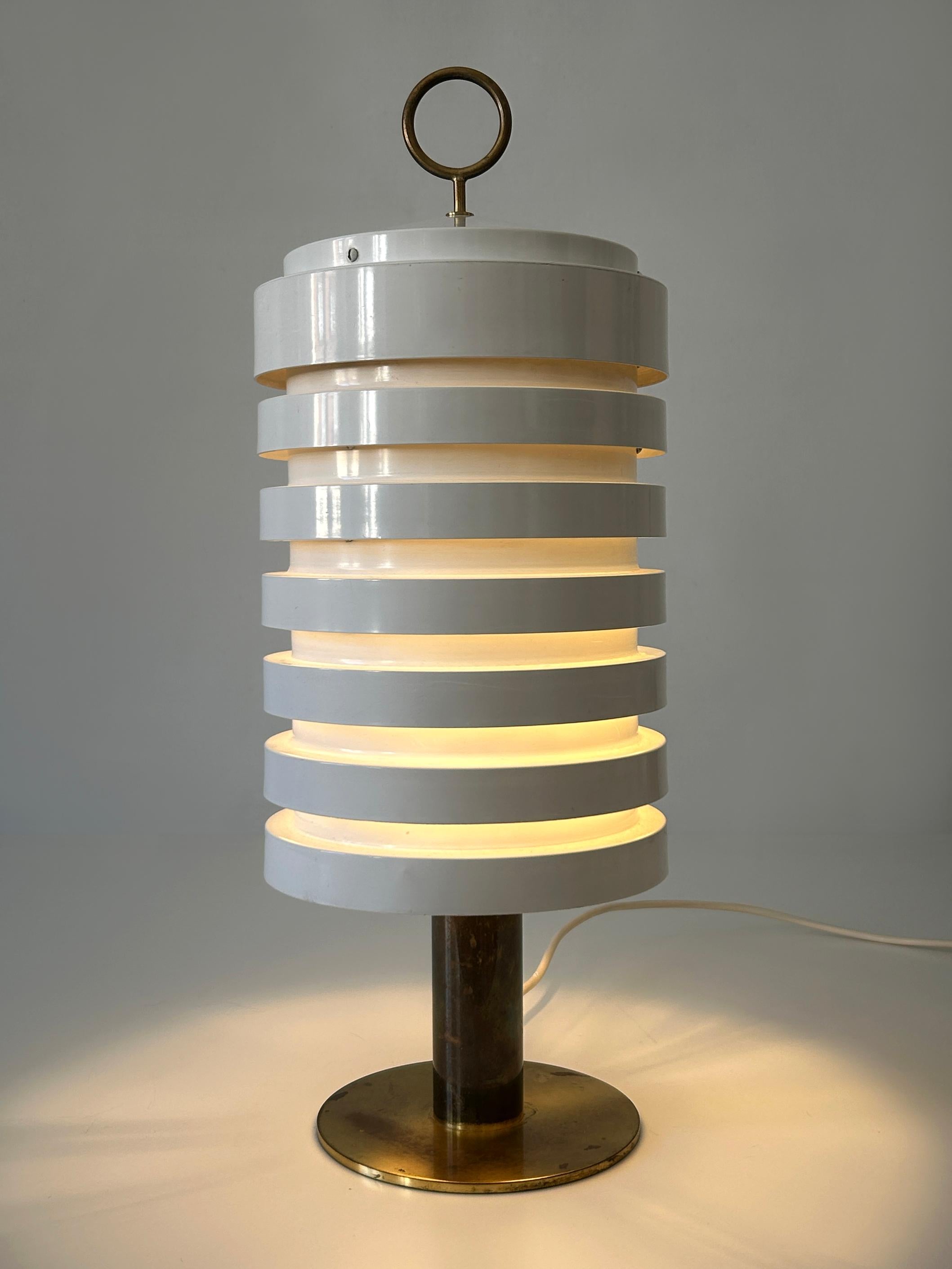 Exceptional & Elegant Mid Century Modern table lamp 'B 99'. Designed by Hans-Agne Jakobsson, 1962 for AB Markaryd, Sweden. 

According to a confirmation letter in German language, written and signed personally by the designer Hans-Agne Jakobsson for
