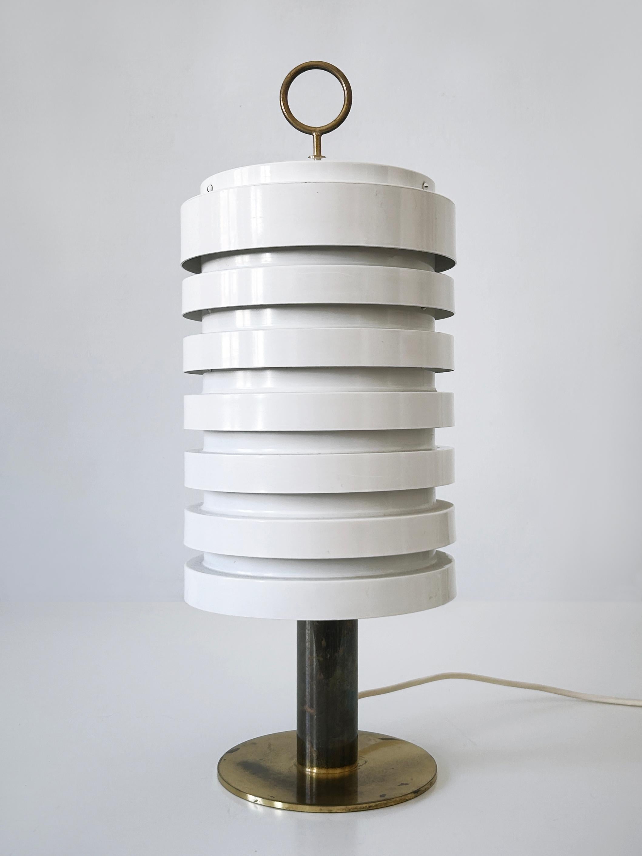 Mid-Century Modern Exceptional Mid Century Table Lamp 'B 99' by Hans Agne Jakobsson Sweden 1962 en vente