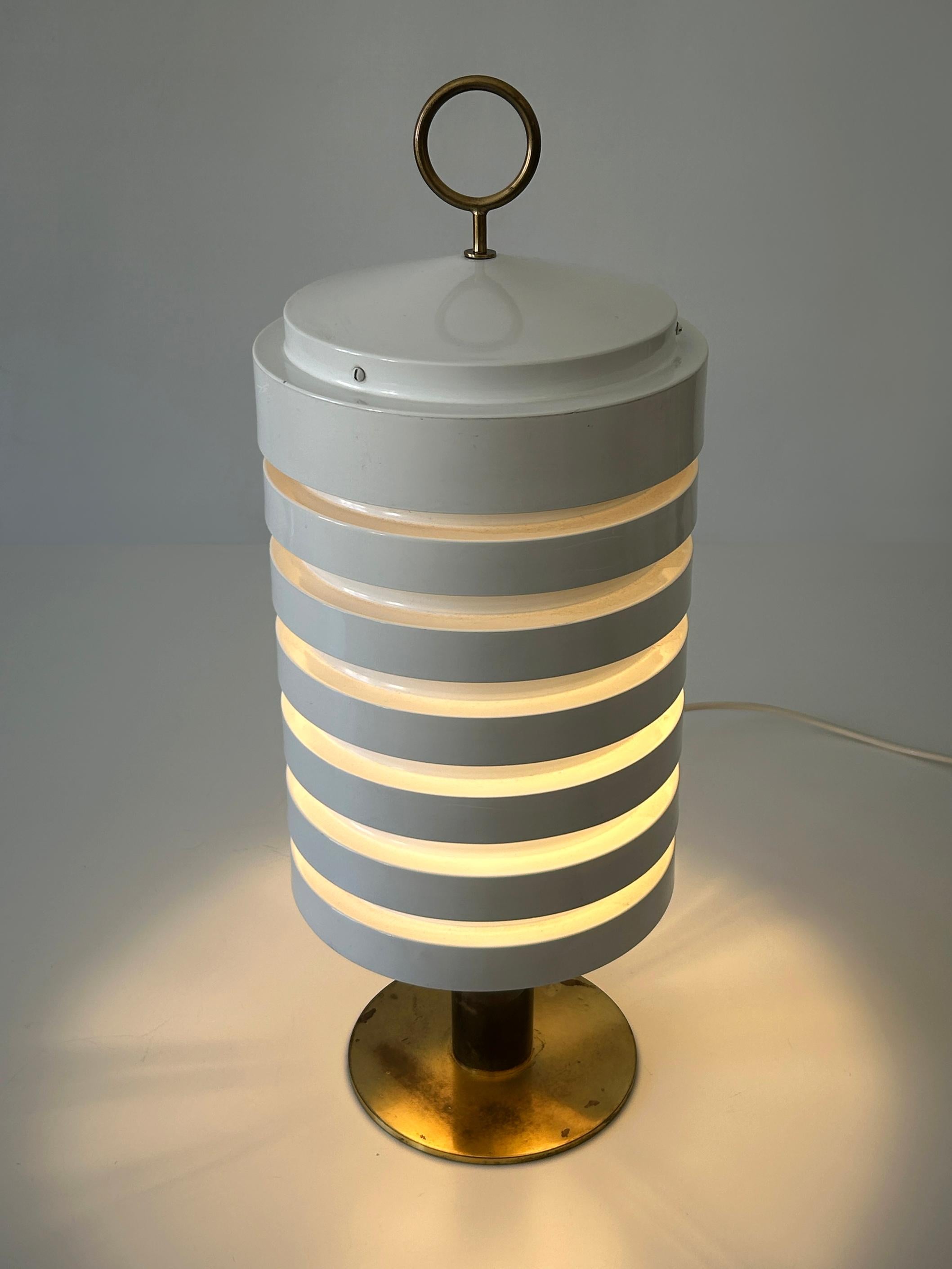 Exceptional Mid Century Table Lamp 'B 99' by Hans Agne Jakobsson Sweden 1962 Bon état - En vente à Munich, DE