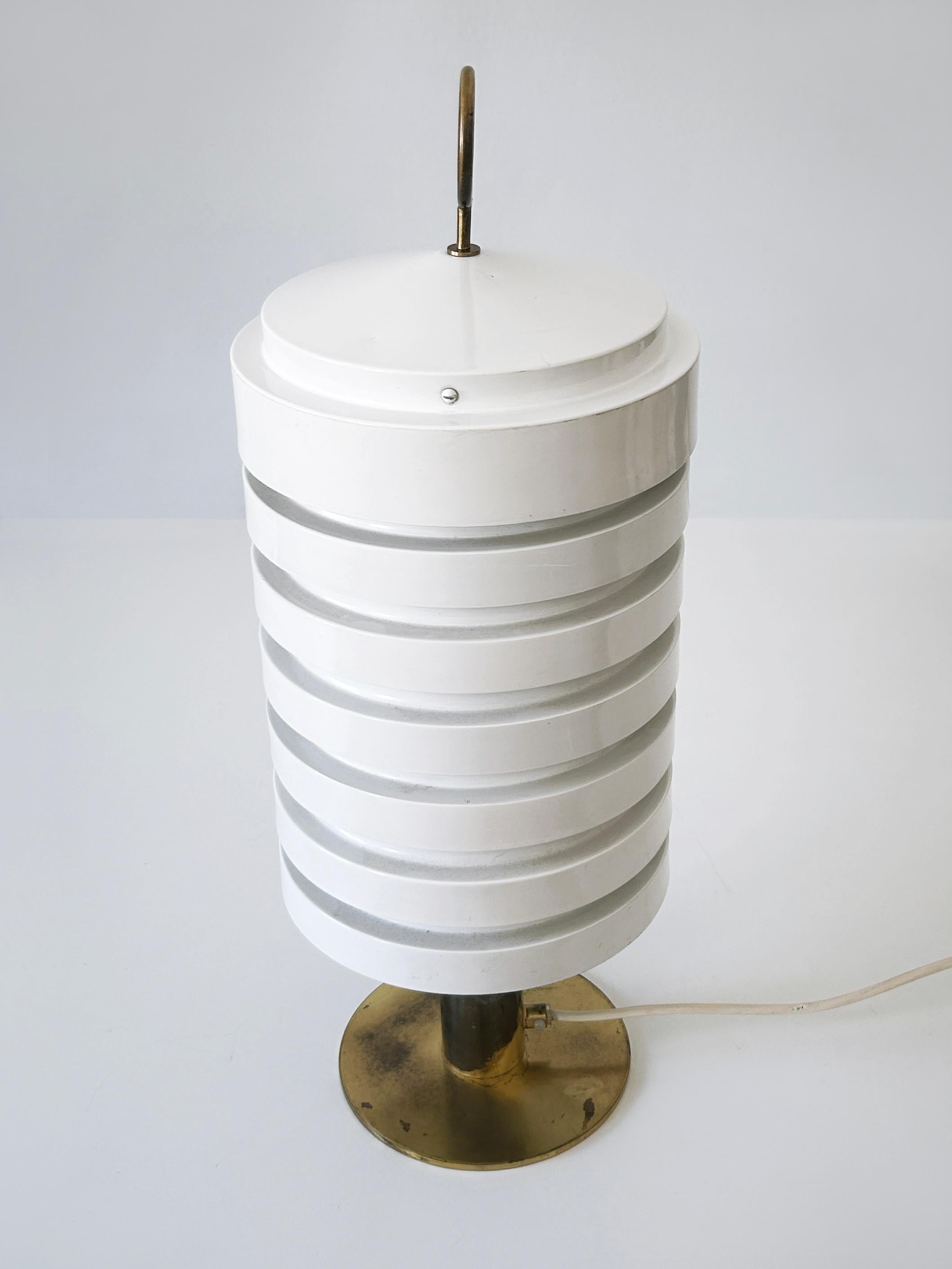 Exceptional Mid Century Table Lamp 'B 99' by Hans Agne Jakobsson Sweden 1962 en vente 1