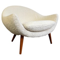 Exceptionnelle chaise longue Fredrik Kayser du milieu du siècle dernier