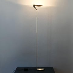 Exceptional Minimalist Brass Floor Lamp Uplighter by Florian Schulz, Germany