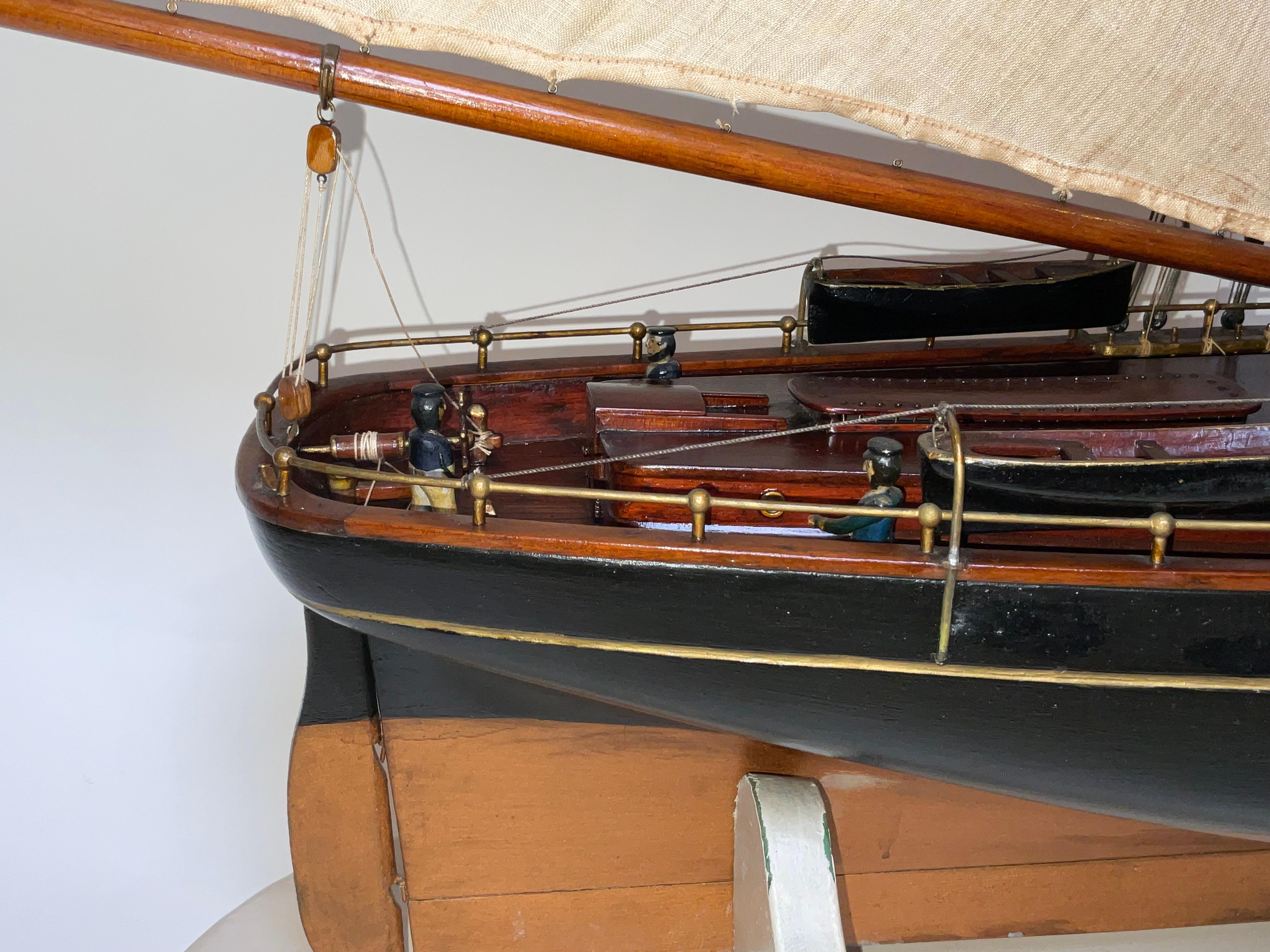 Modèle exceptionnel d'un Schooner Wanderer en vente 4