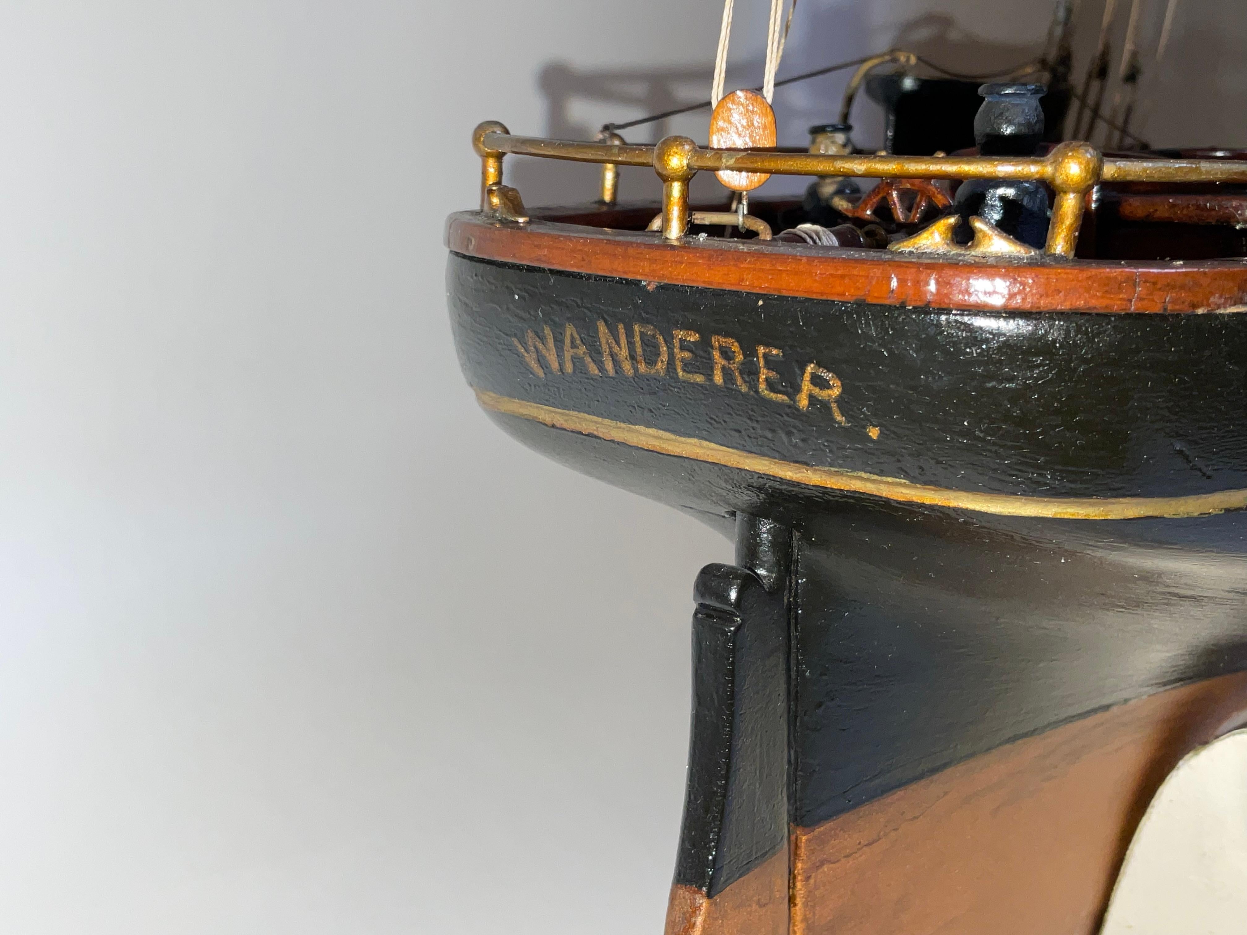 Modèle exceptionnel d'un Schooner Wanderer en vente 8