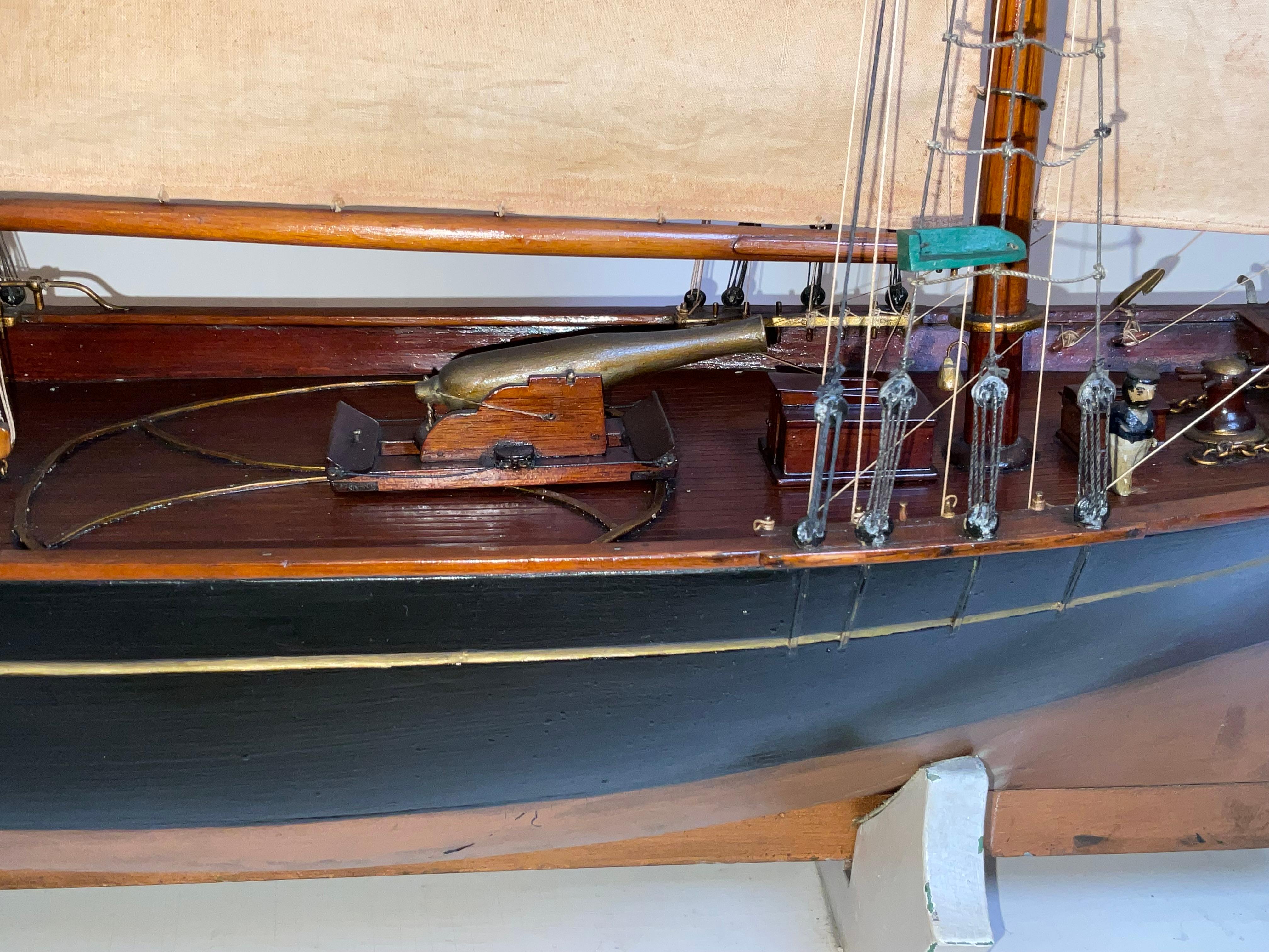 Bois Modèle exceptionnel d'un Schooner Wanderer en vente