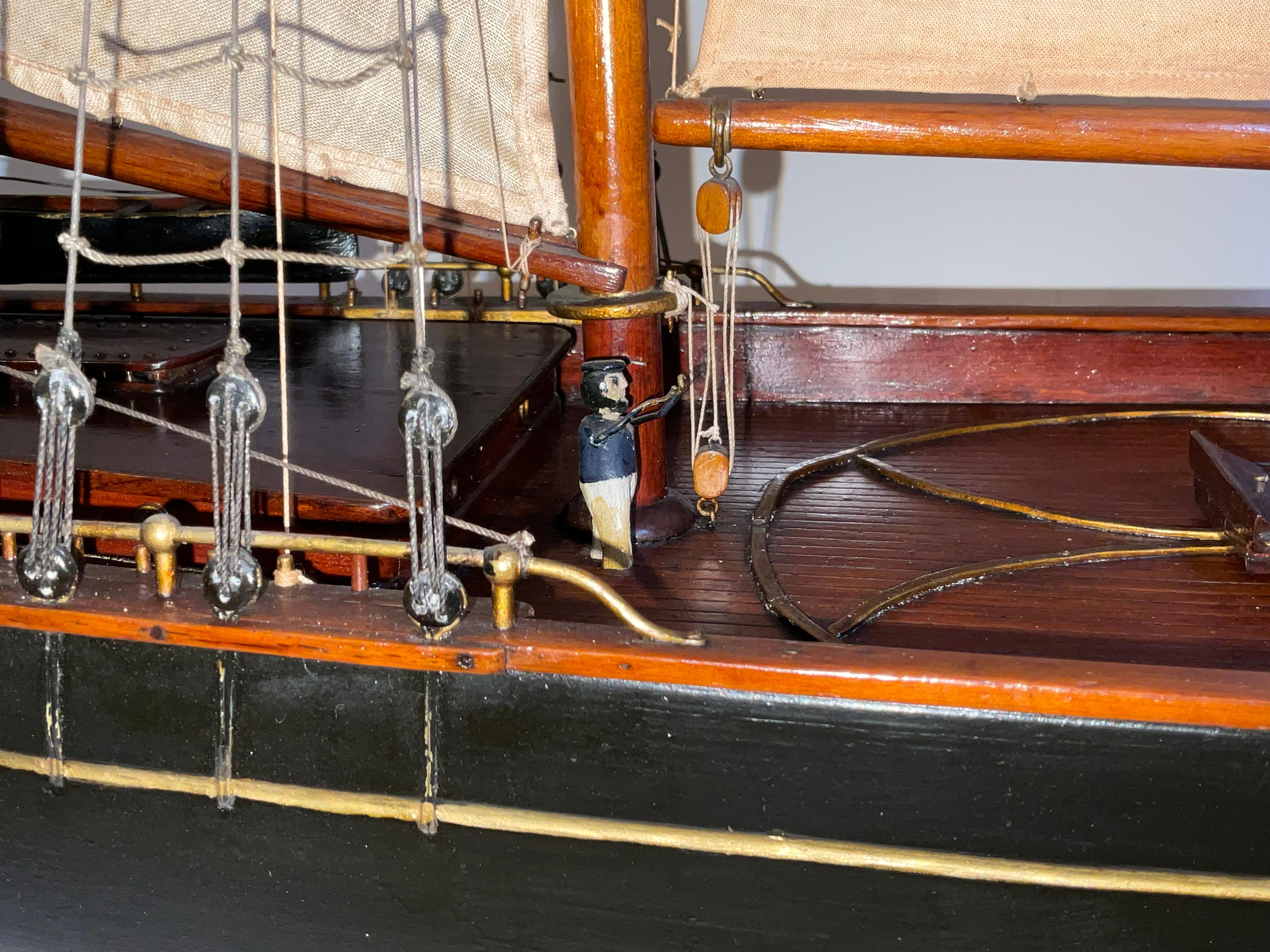 Modèle exceptionnel d'un Schooner Wanderer en vente 2