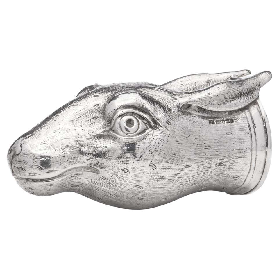 Japanese Silver Rabbit Hand Warmer at 1stDibs | meiji silver rabbit ...