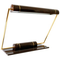 Exceptional Modernist Banker Desk Light or Table Lamp by George Kovacs USA 1980s