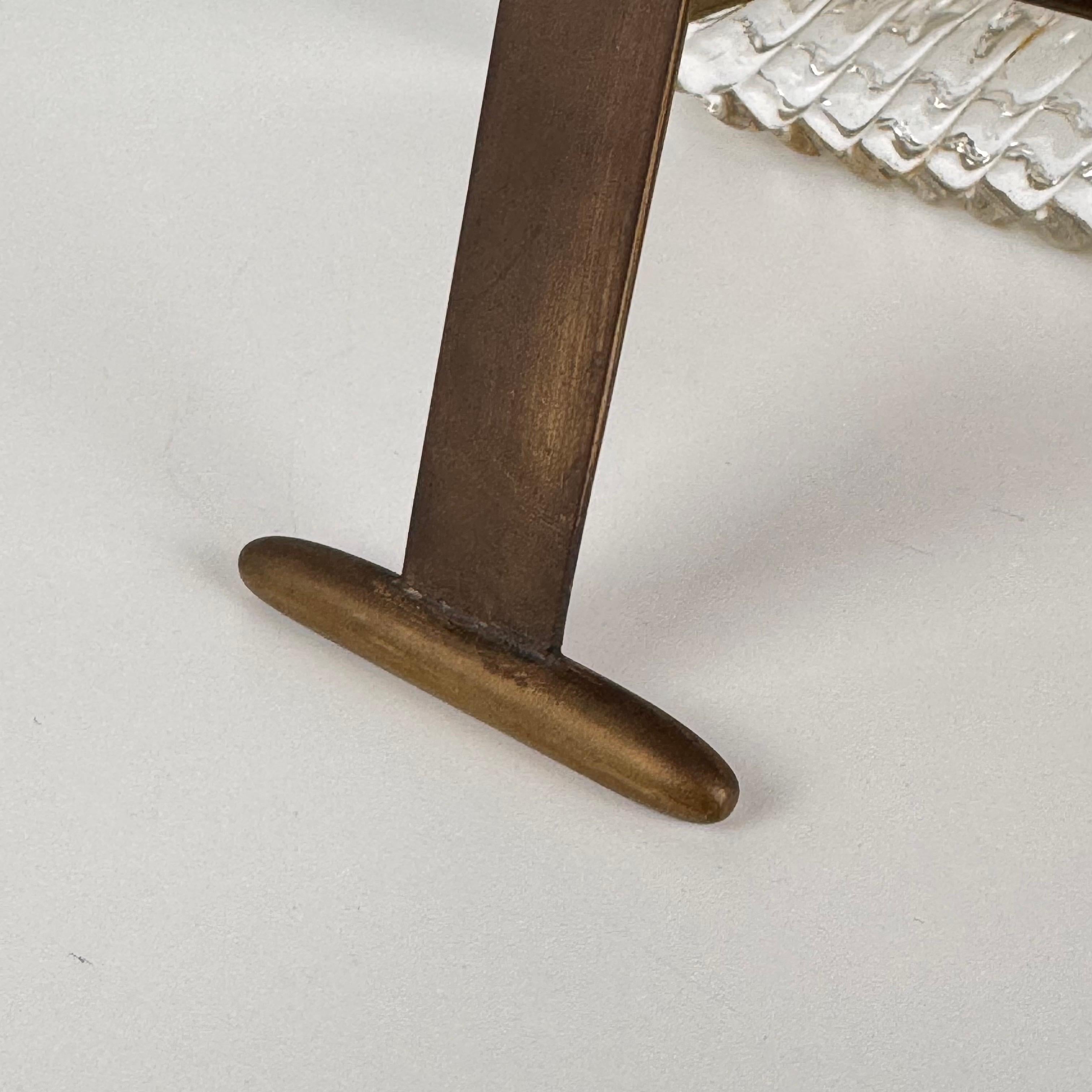 Außergewöhnlicher Fotorahmen aus Muranoglas und Messing von Ercole Barovier, 1940er Jahre im Angebot 13