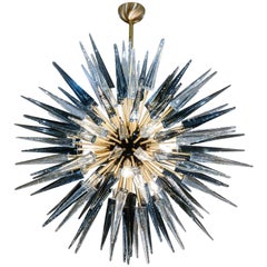 Exceptional Murano Glass Sputnik Chandelier