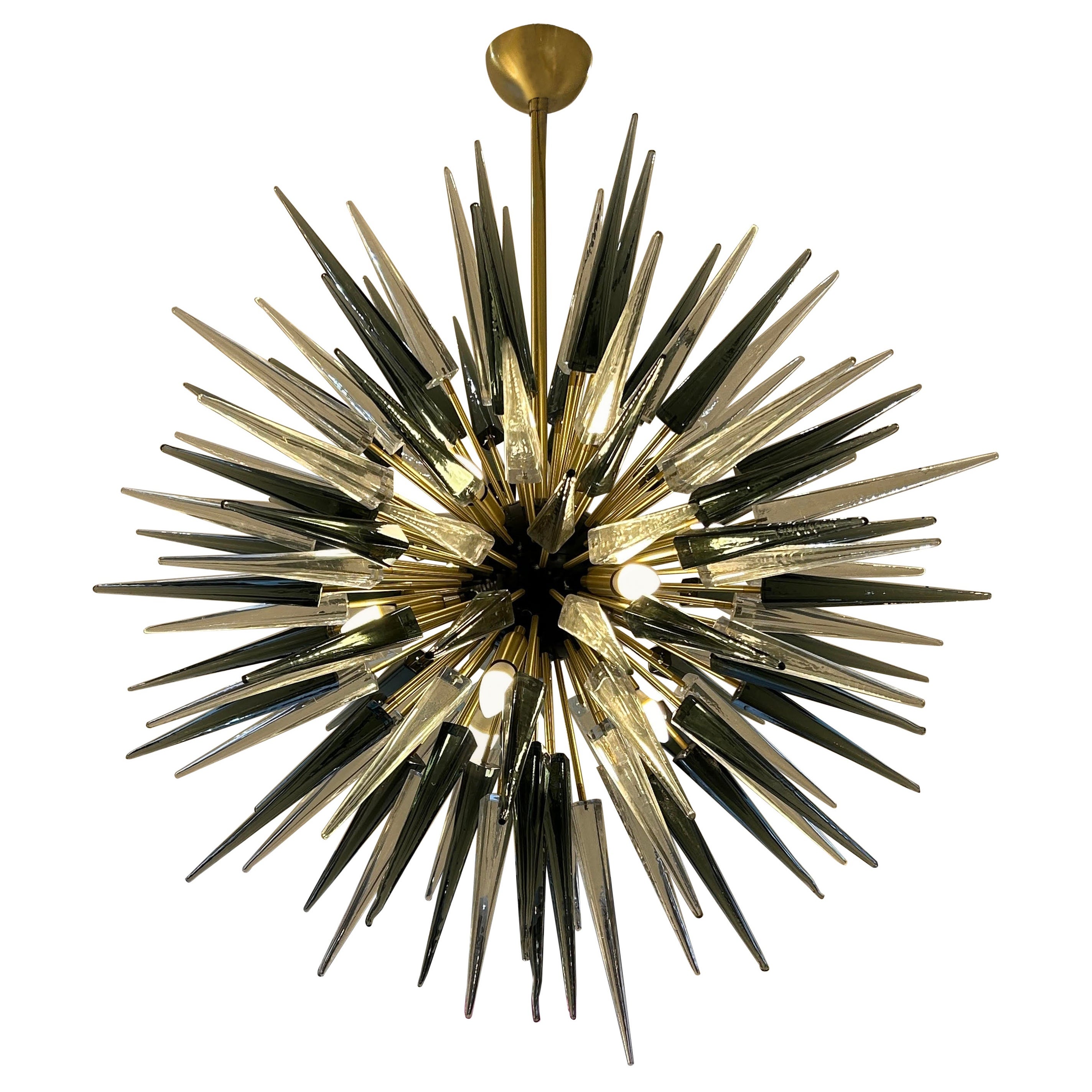 Excepcional araña Sputnik de cristal de Murano en venta