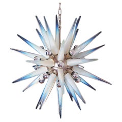 Exceptional Murano Glass Sputnik Chandeliers - opalino glasses