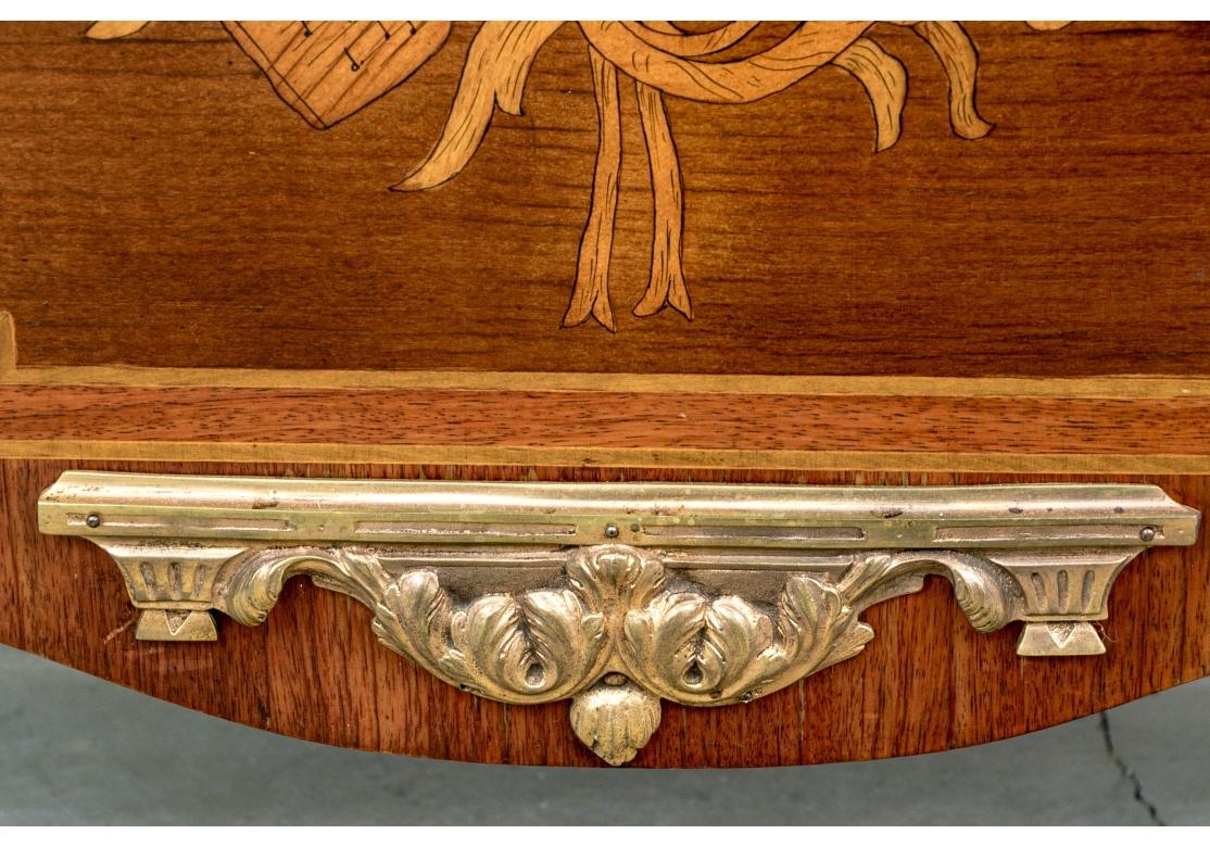 Exceptional Napoleon III Style Inlaid Chest With Musical Theme 6