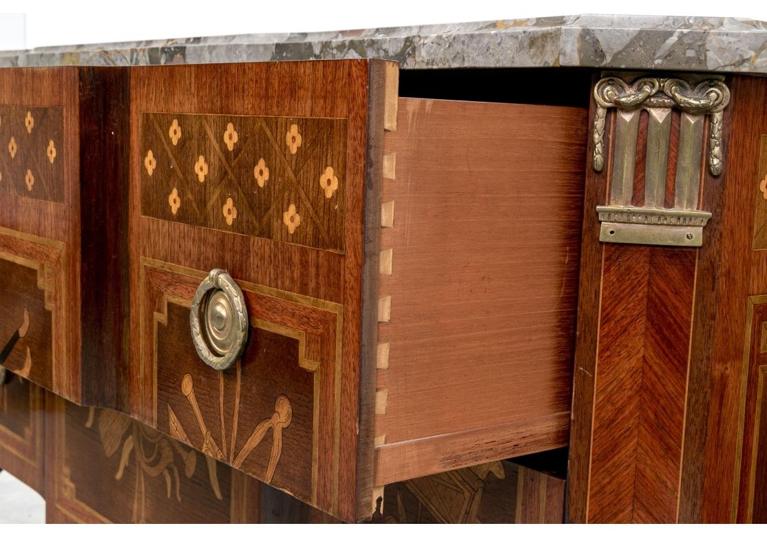 Exceptional Napoleon III Style Inlaid Chest With Musical Theme 7