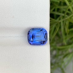 Exceptional Natural Blue Tanzanite Gemstone 3.35 Carats Tanzania Tanzanite Stone