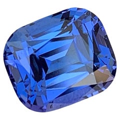 Exceptional Natural Blue Tanzanite Gemstone 3.35 Carats Tanzania Tanzanite Stone