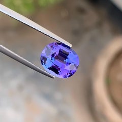 Exceptional Natural Blue Tanzanite Gemstone 3.55 Carats Tanzania Tanzanite Stone