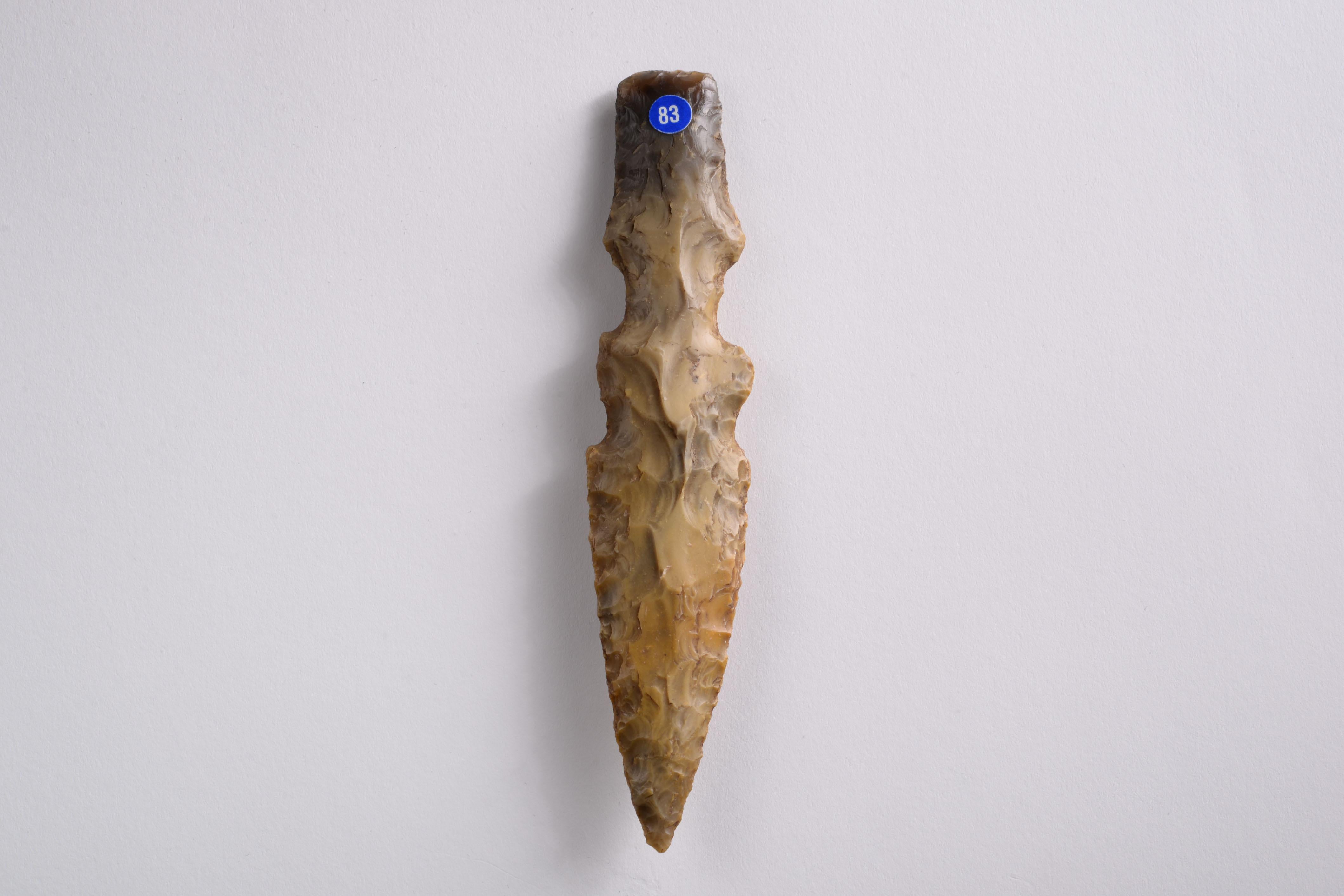 Prehistoric Neolithic Flint Dagger