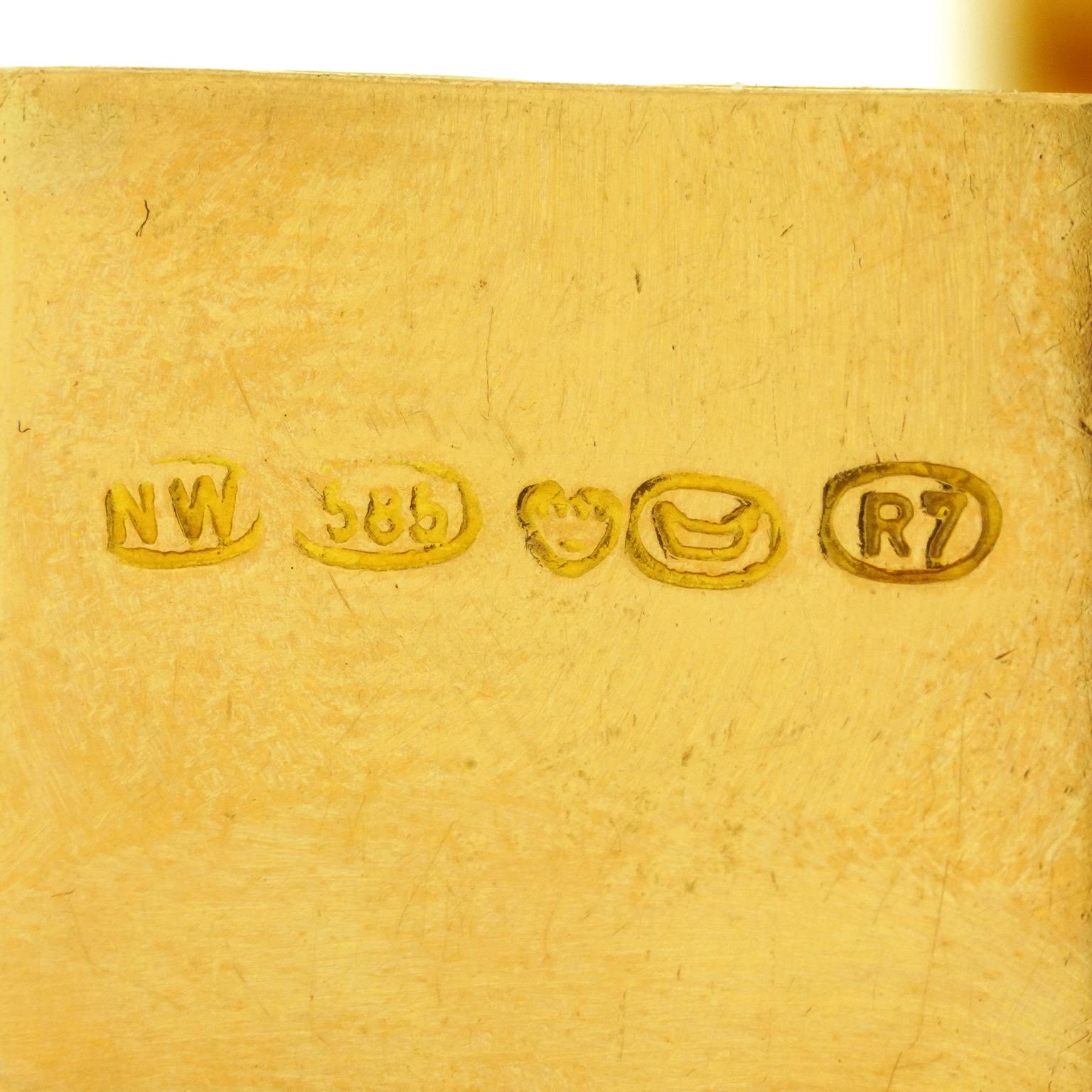 Nils Westerback Bracelet exceptionnel en or en vente 1