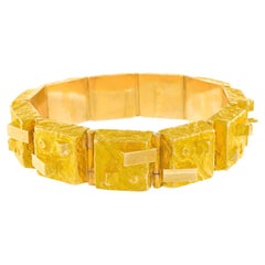 Exceptional Nils Westerback Gold Bracelet