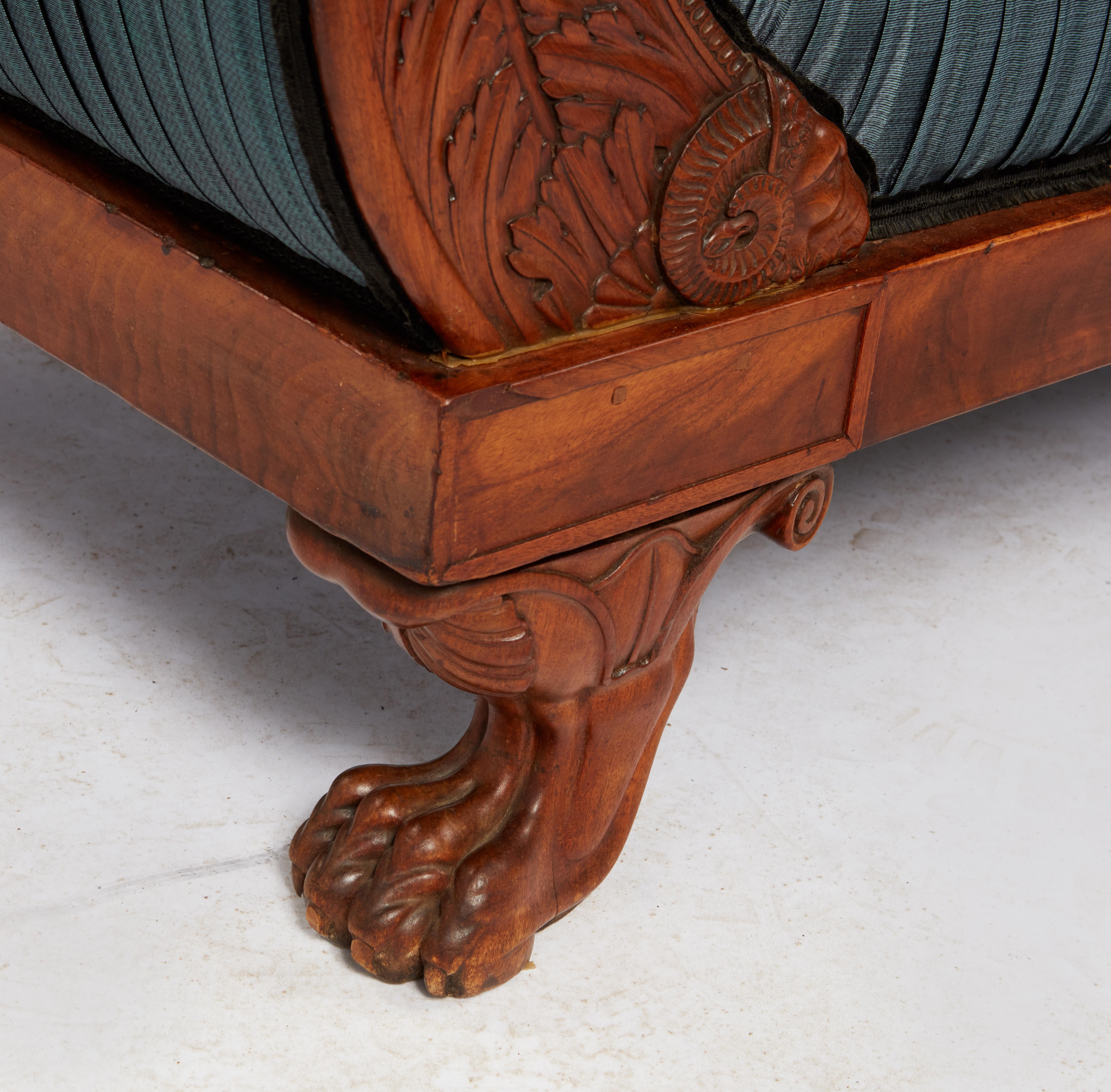 Exceptional Northern European Empire Daybed For Sale 1