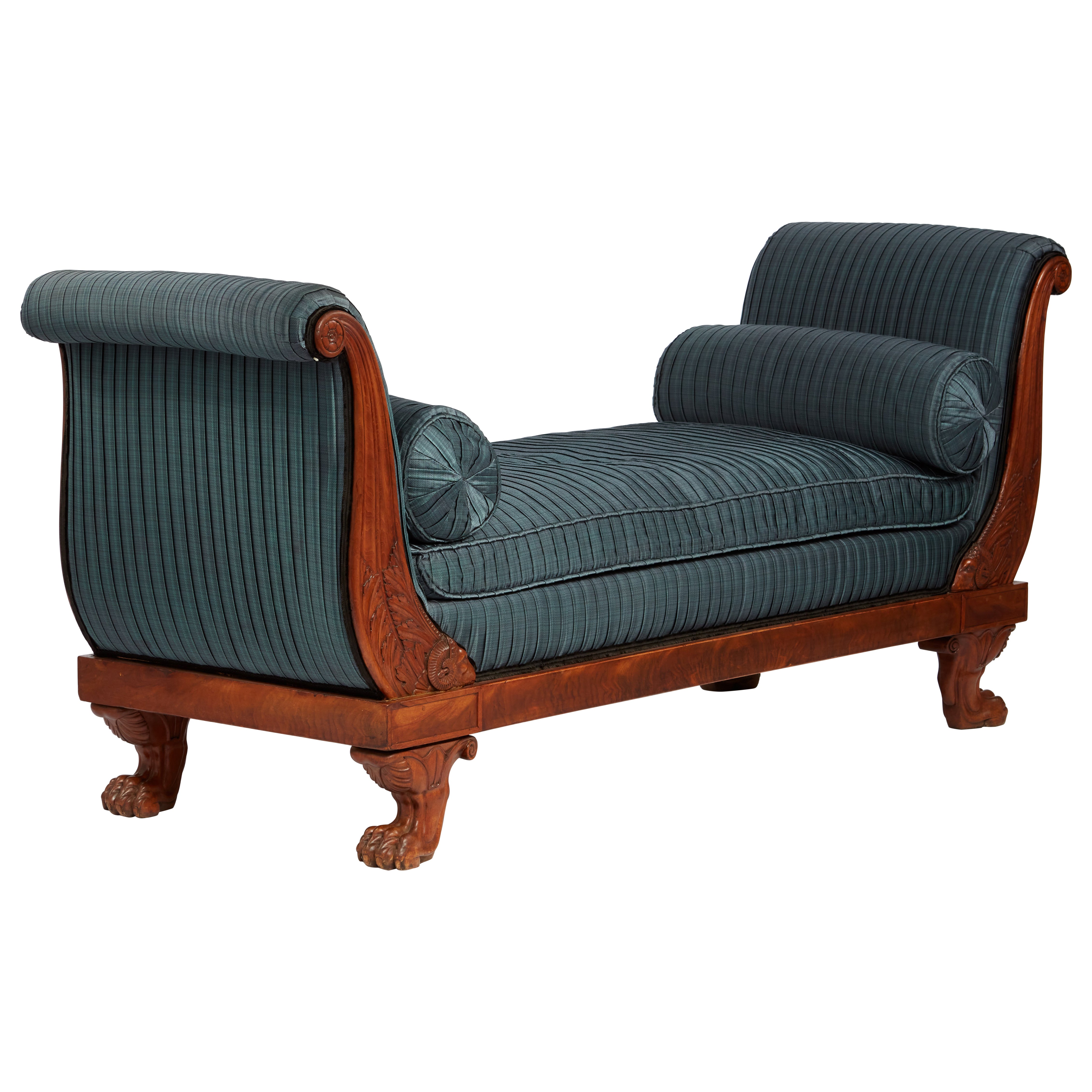 Exceptional Northern European Empire Daybed For Sale